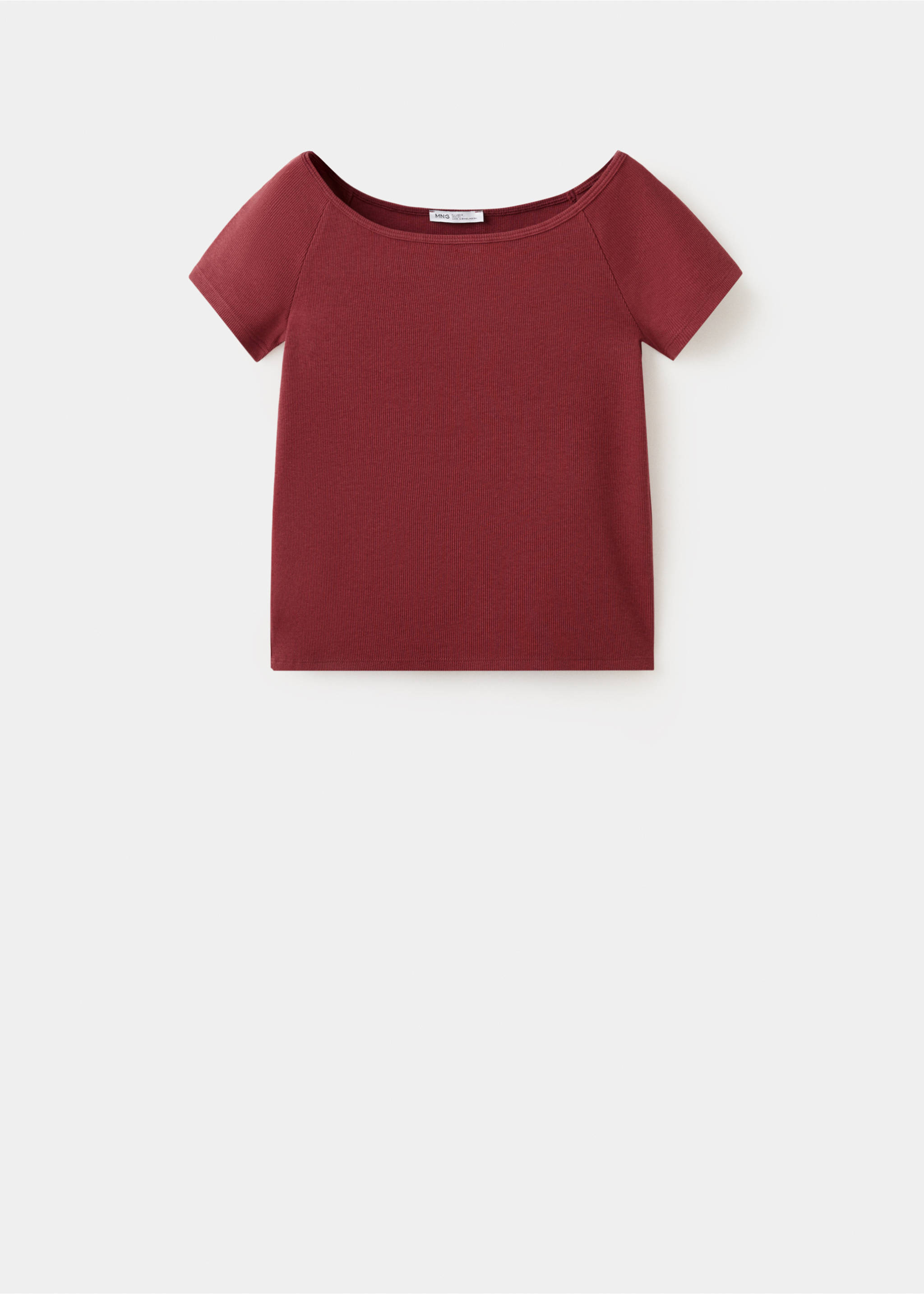 T-shirt bali - Article without model, Burgundy. Ref: 37061426-00.