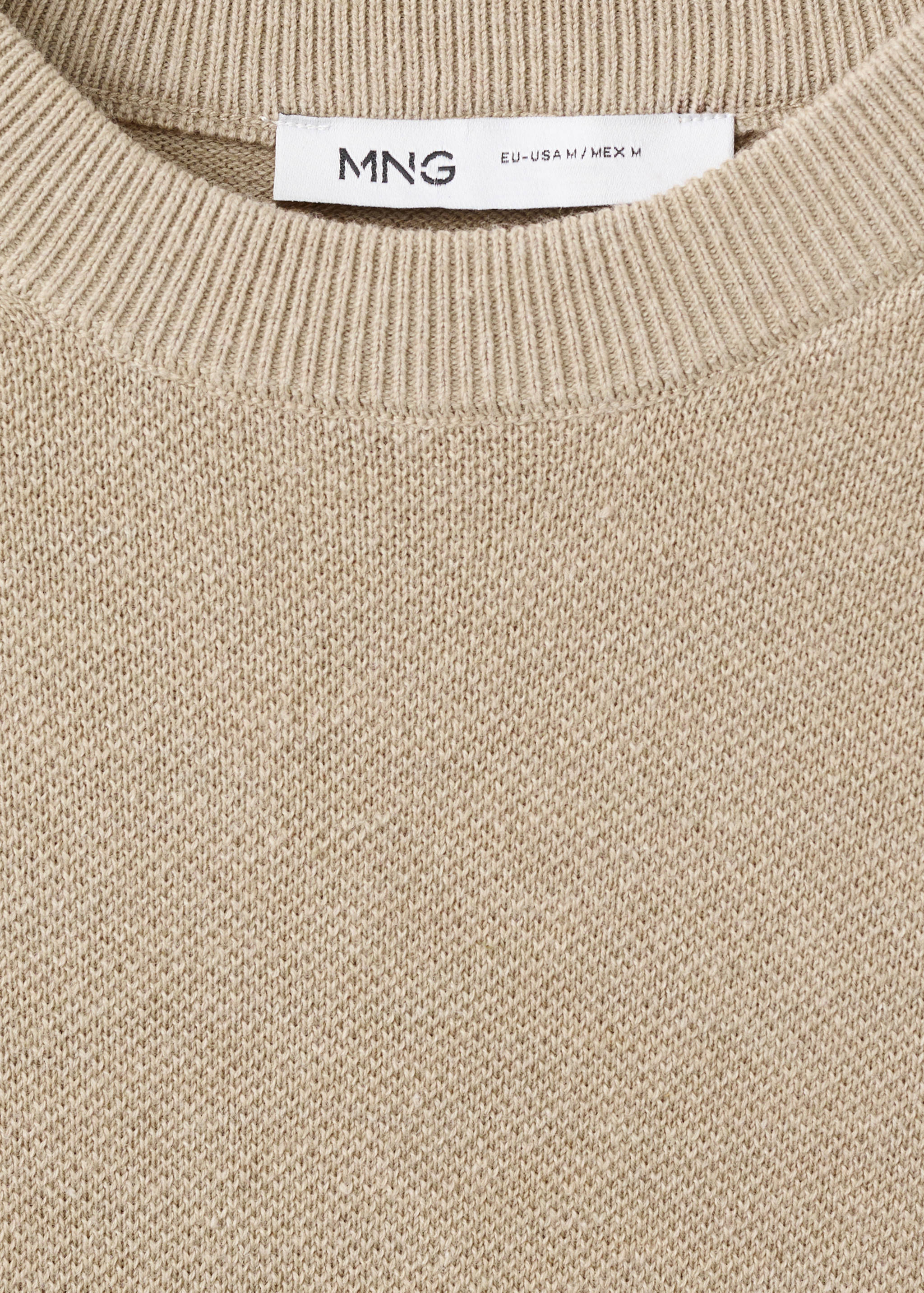 Regular fit t-shirt i trikå - Detaljer om artikeln 0