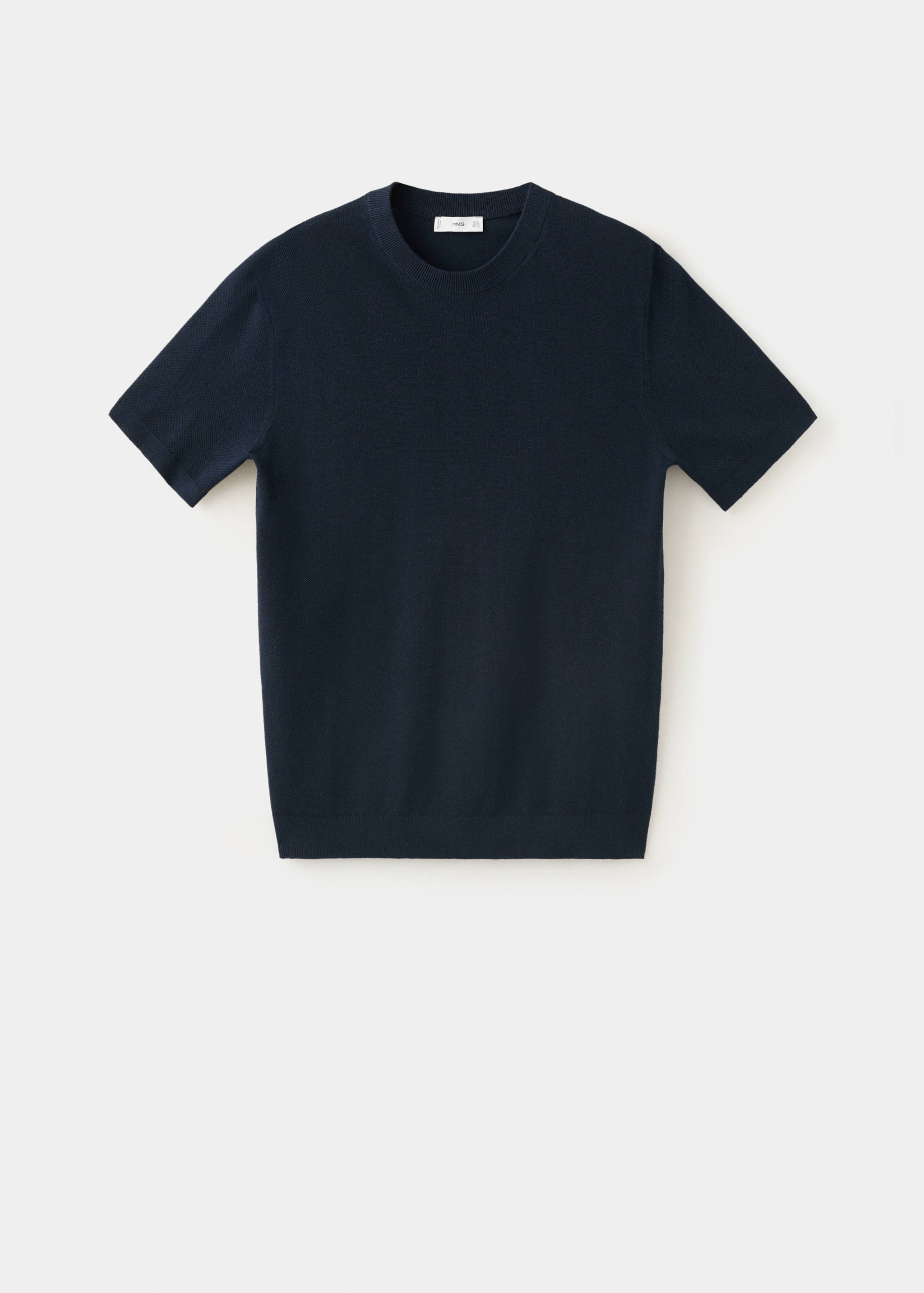 Regular fit t-shirt i trikå - Artikel utan modell