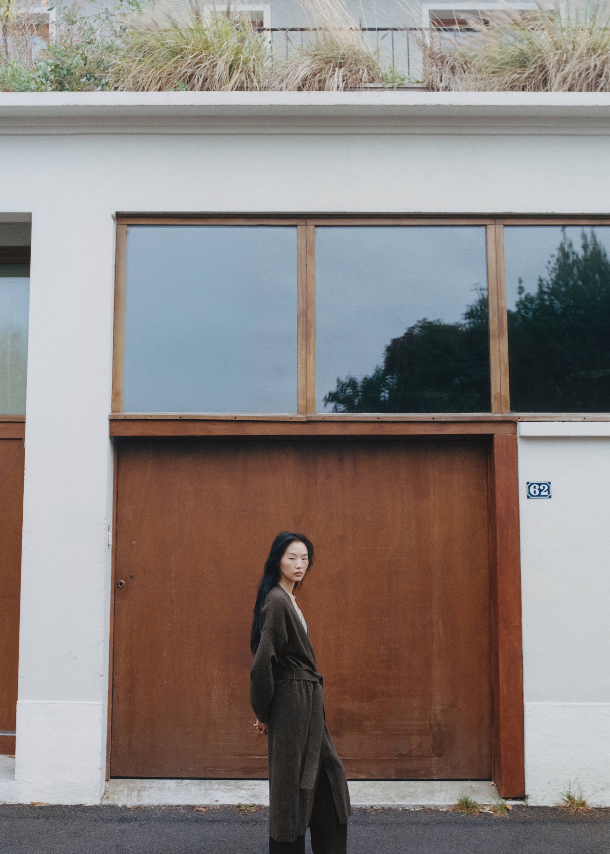 Knitted wide leg trousers - Details of the article 5