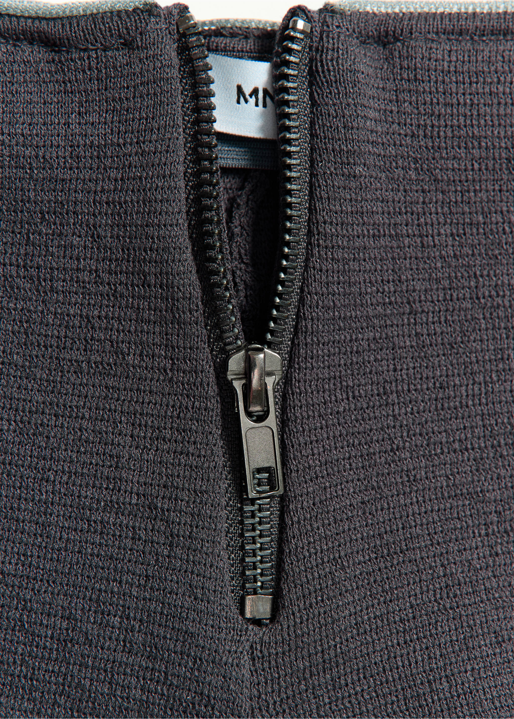 Contrast trim mini shorts - Details of the article 8, Dark Blue. Ref: 37061446-00.