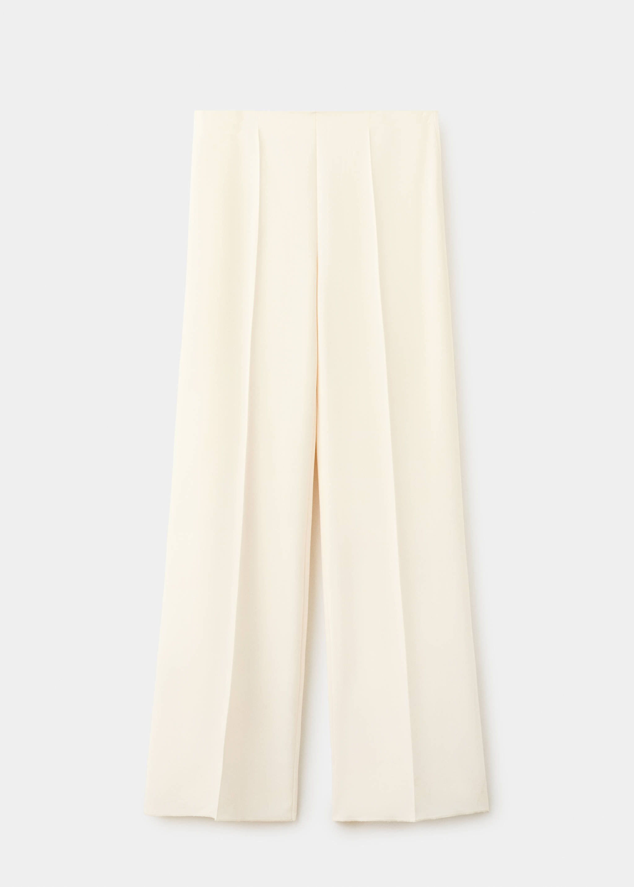 Штани прямого крою з високою посадкою - Товар без моделі