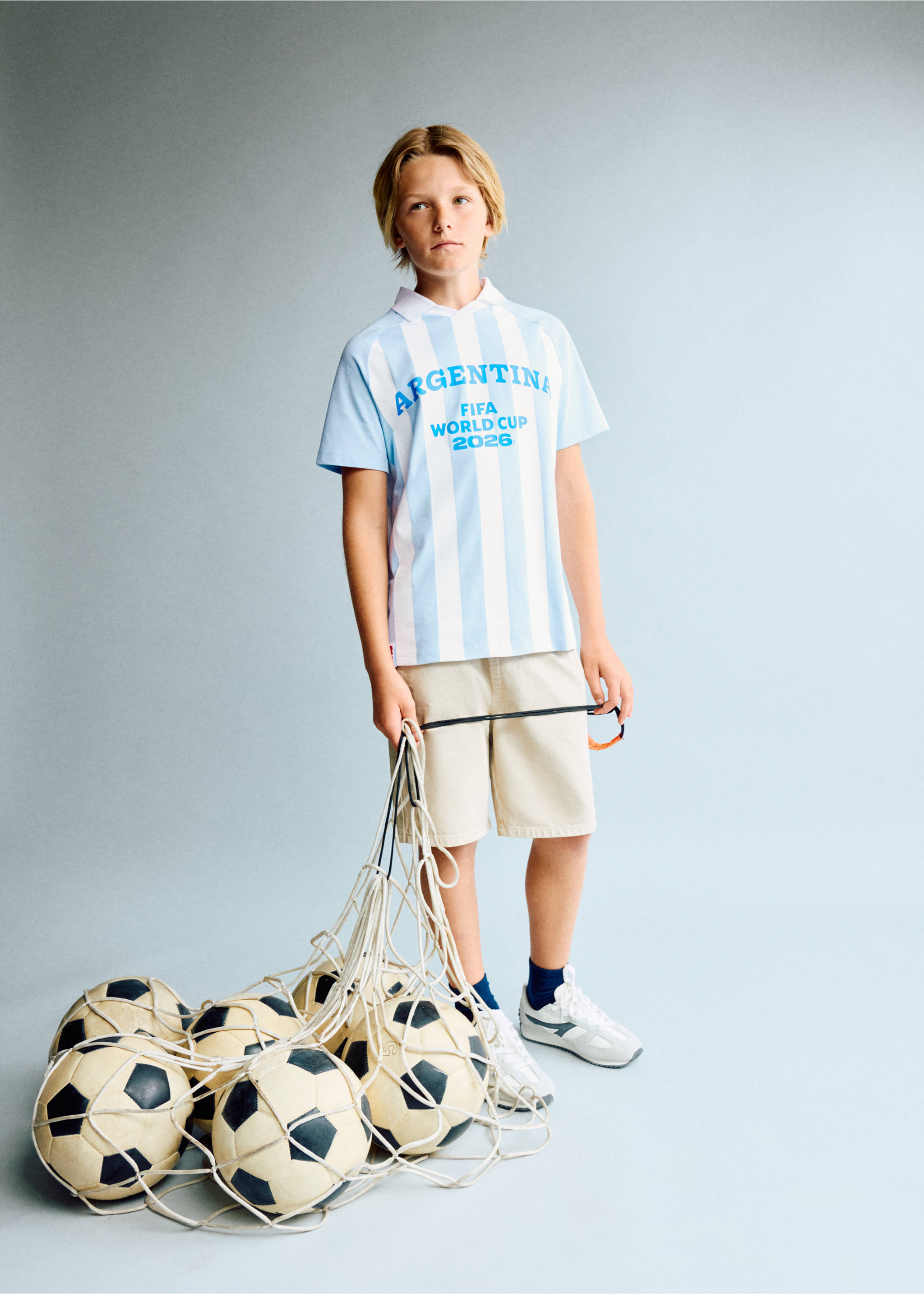 Argentina Football Shirt - General plane, Sky Blue. Ref: 37061454-00.