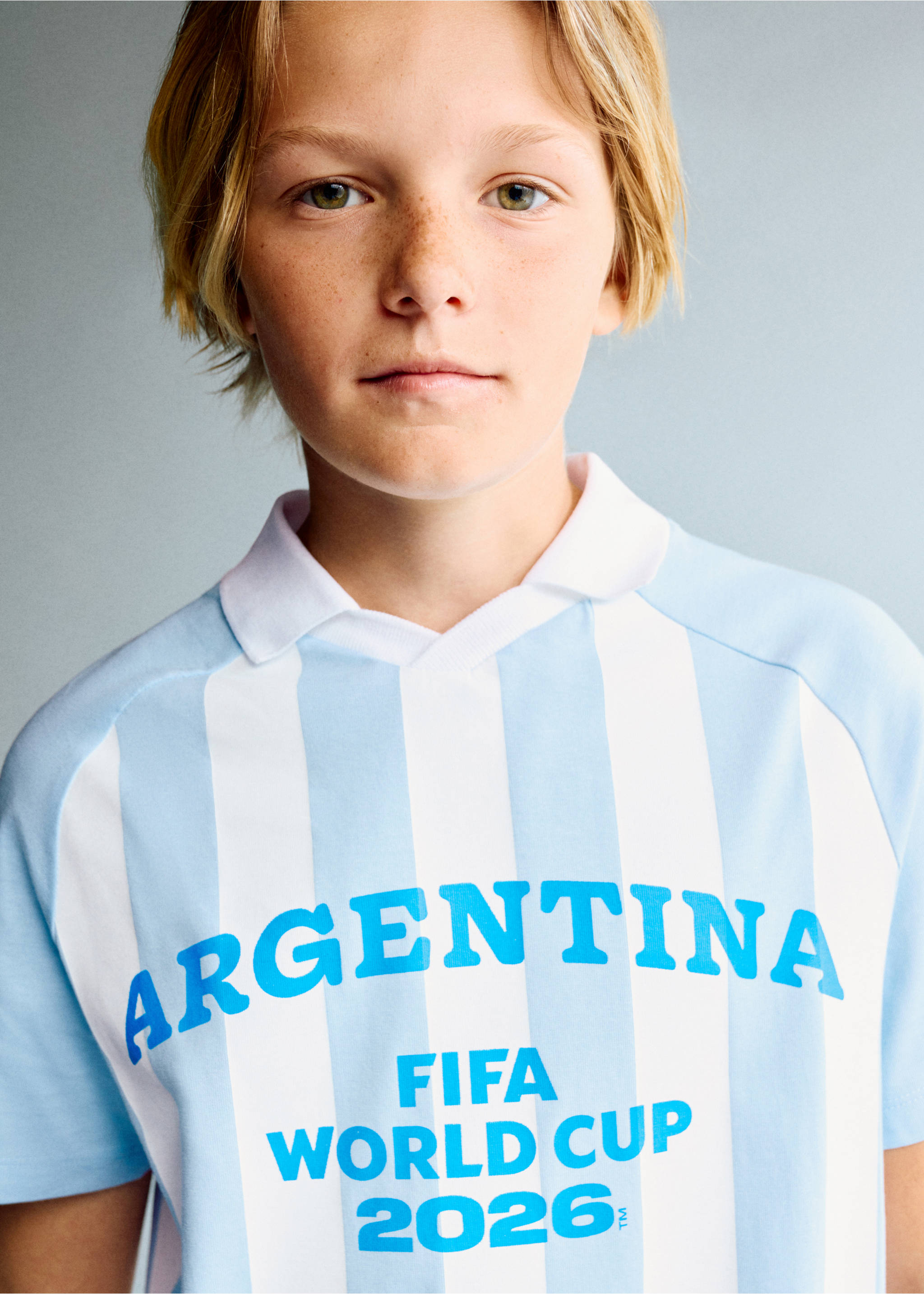 Argentina Football Shirt - Medium plane, Sky Blue. Ref: 37061454-00.