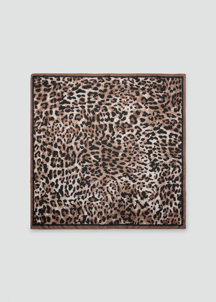 Animal Print Scarf