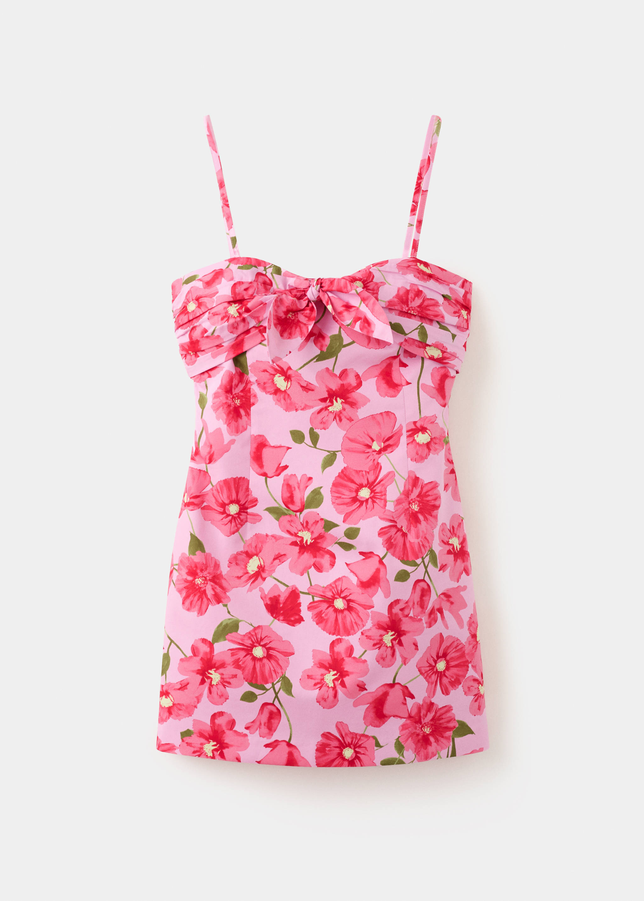 Bow floral dress - Article without model
