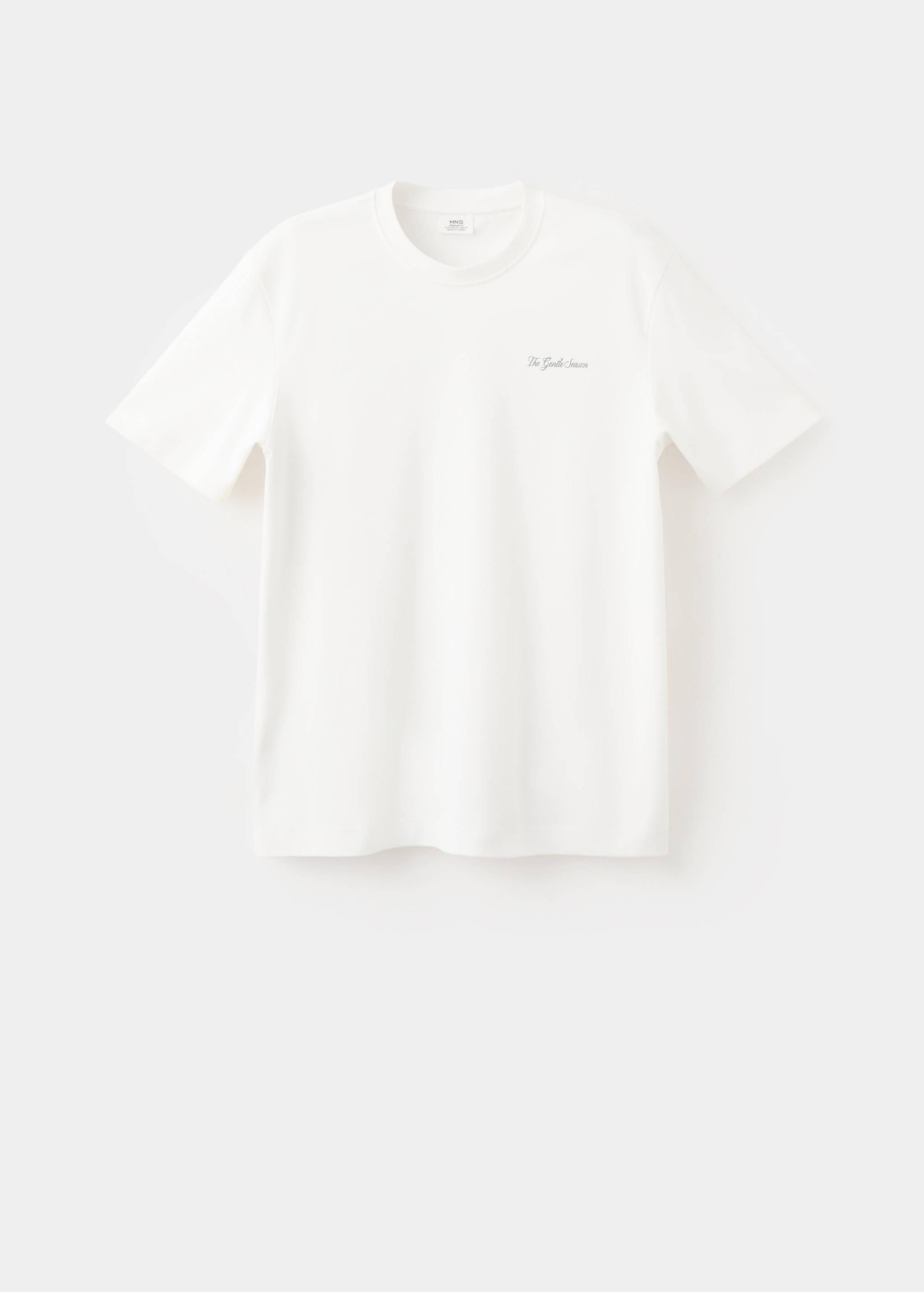 100% cotton t-shirt with drawing - Article without model