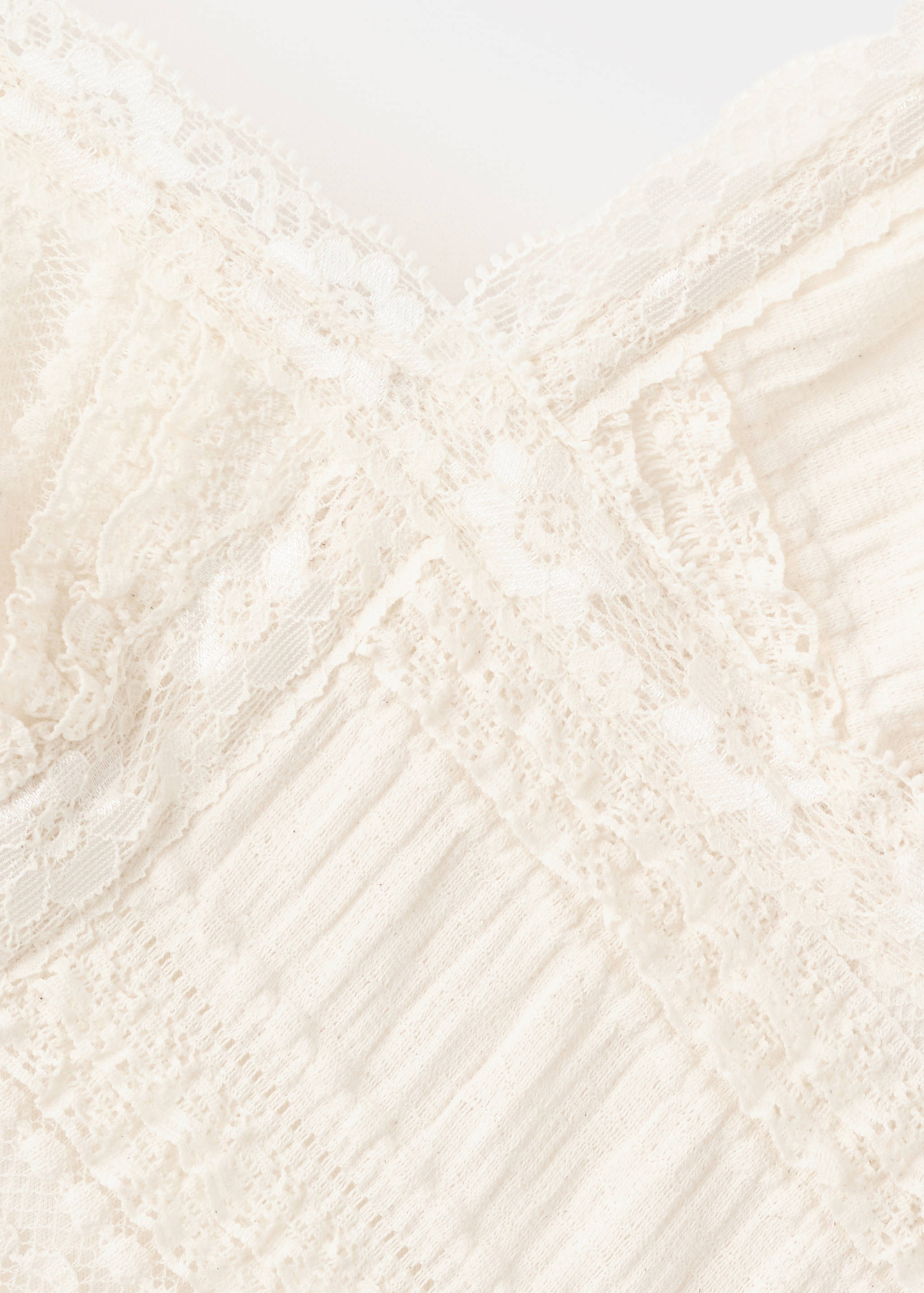 Asymmetrical lace dress - Деталь изделия 8