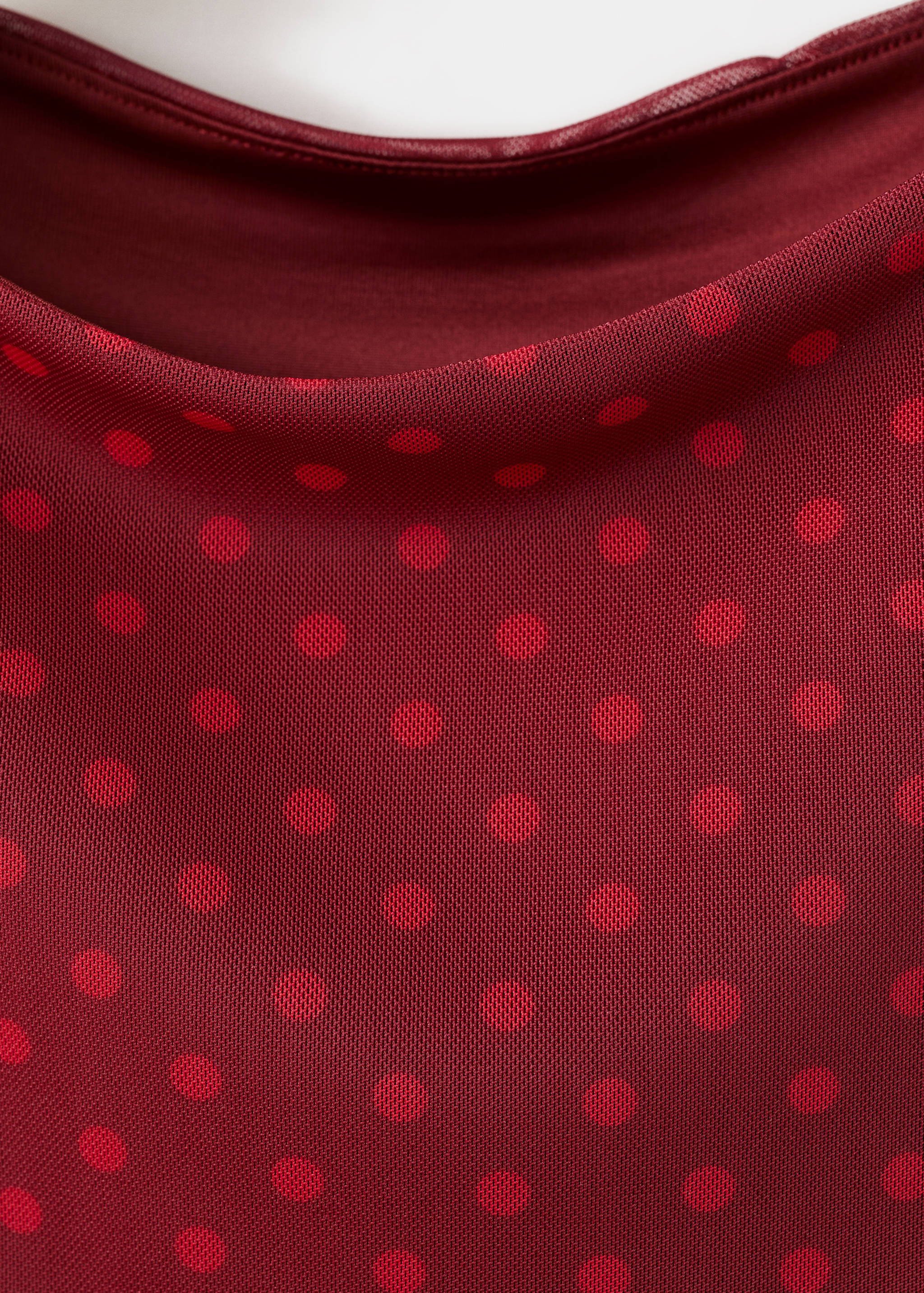 Top tul estampado lunares - Detalle del artículo 0