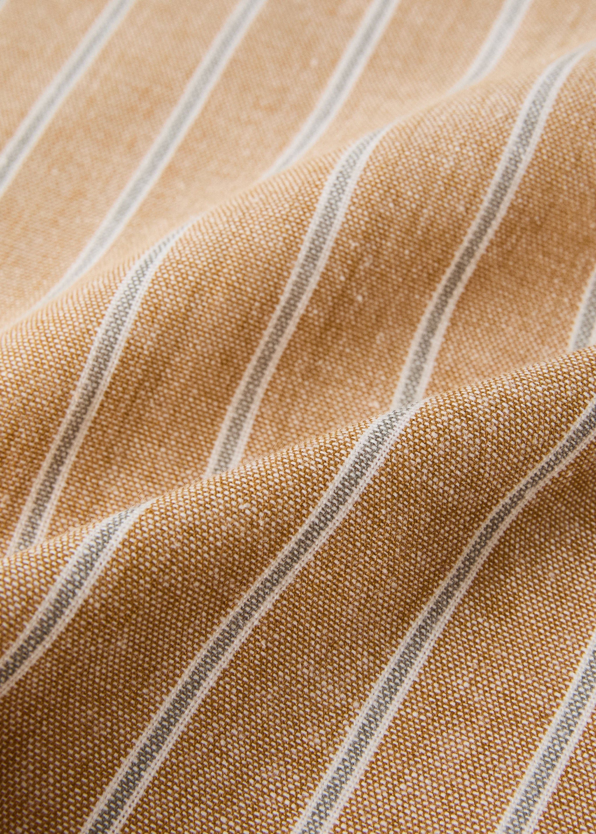 Printed striped cotton tea towels - Details of the article 2