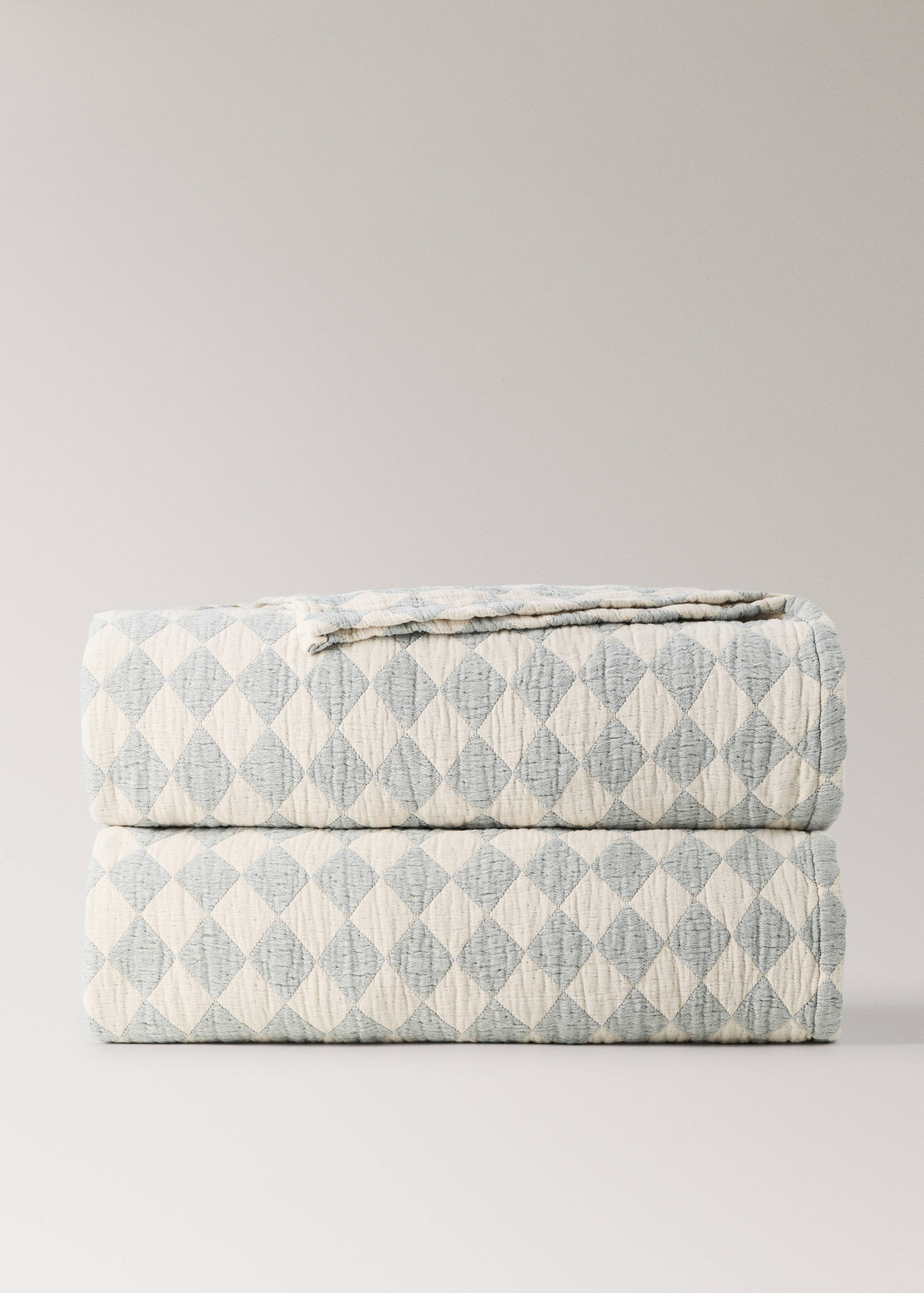 Couvre-lit enfant 100 % coton jacquard lit 90/105 cm - Article sans modèle