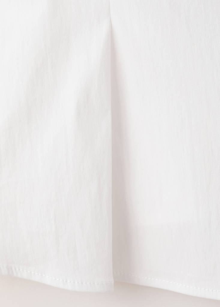 Fitted short-sleeved shirt — Off White