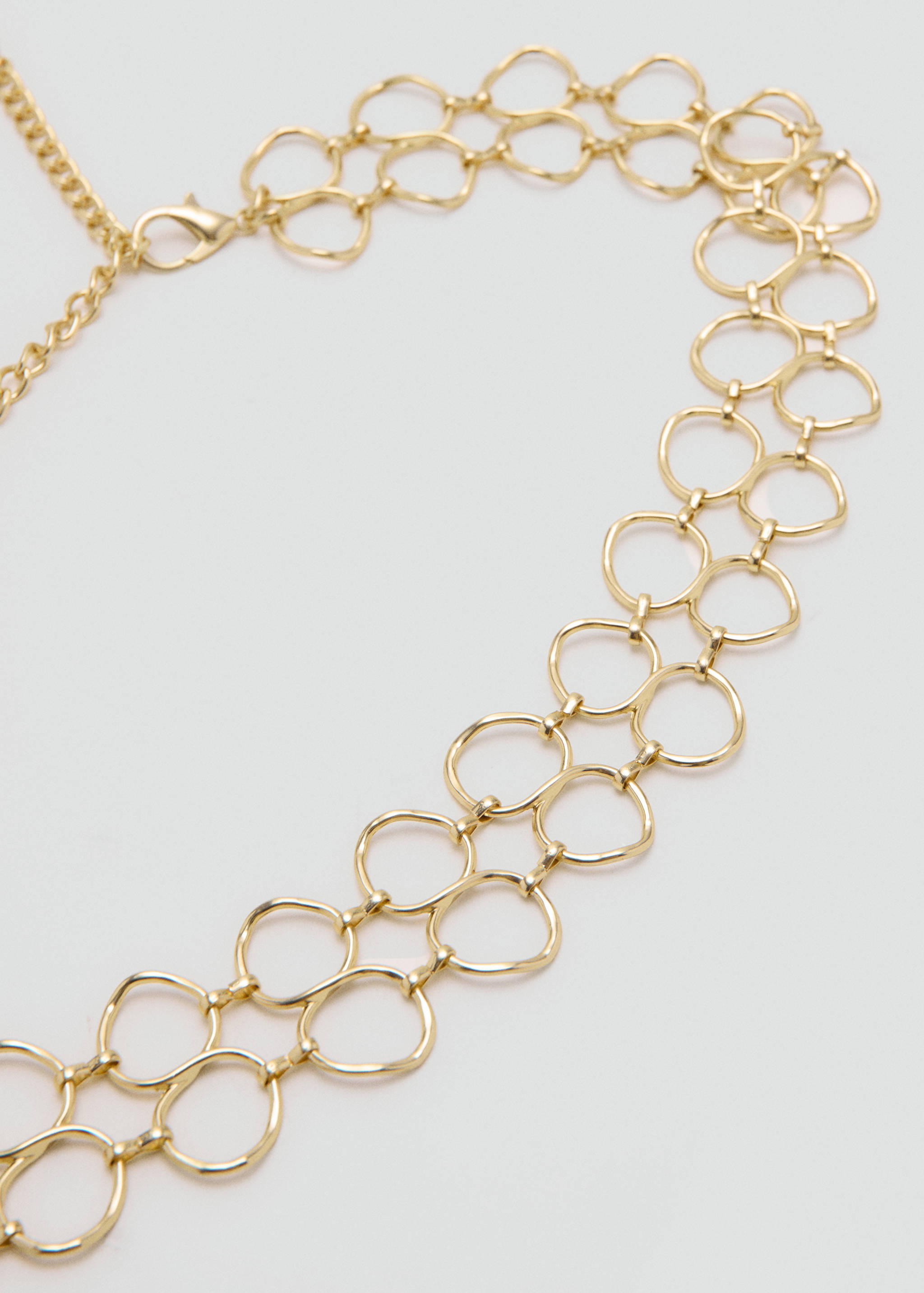 Double chain ring belt - Medium plane