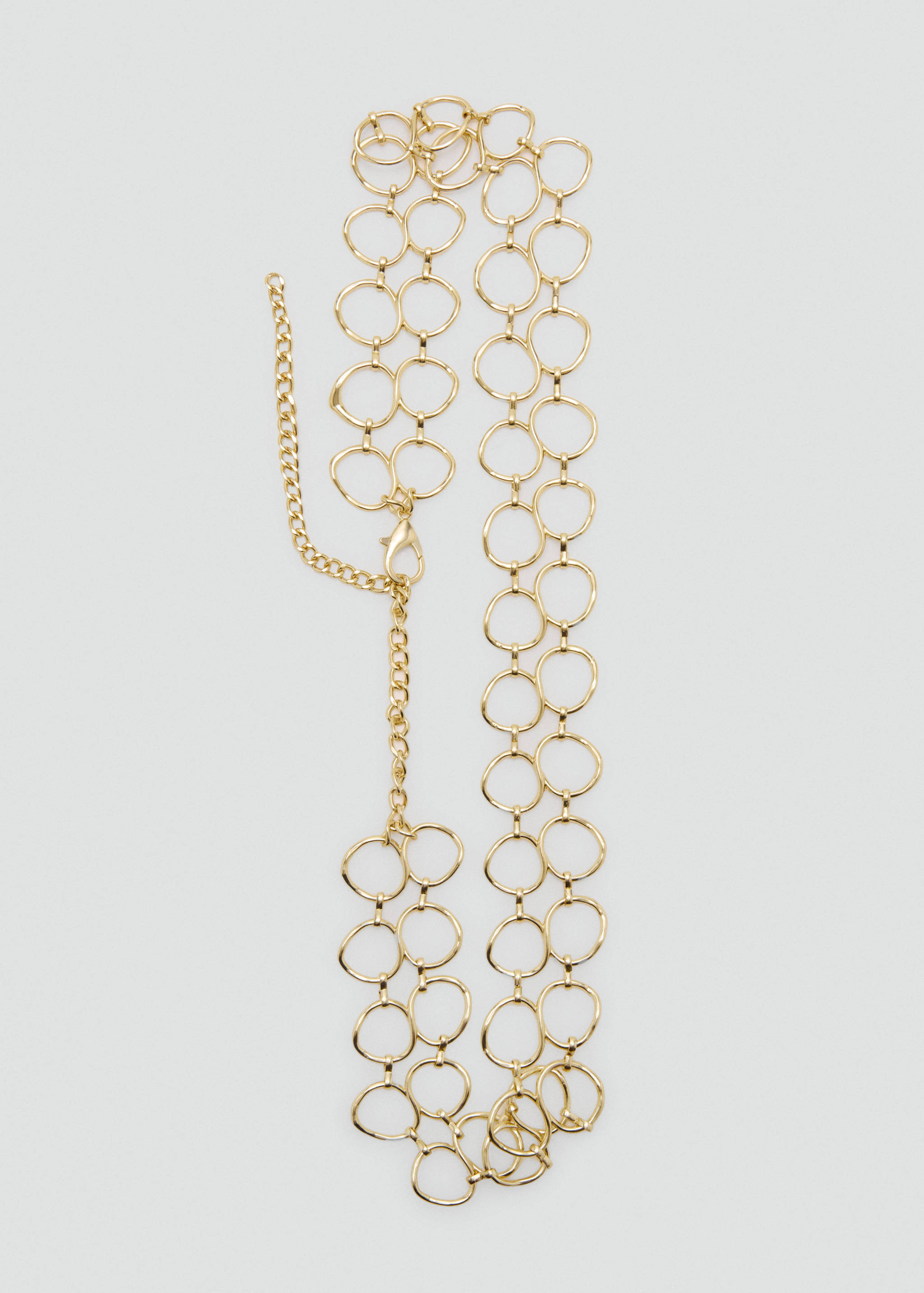 Double chain ring belt - Details of the article 2