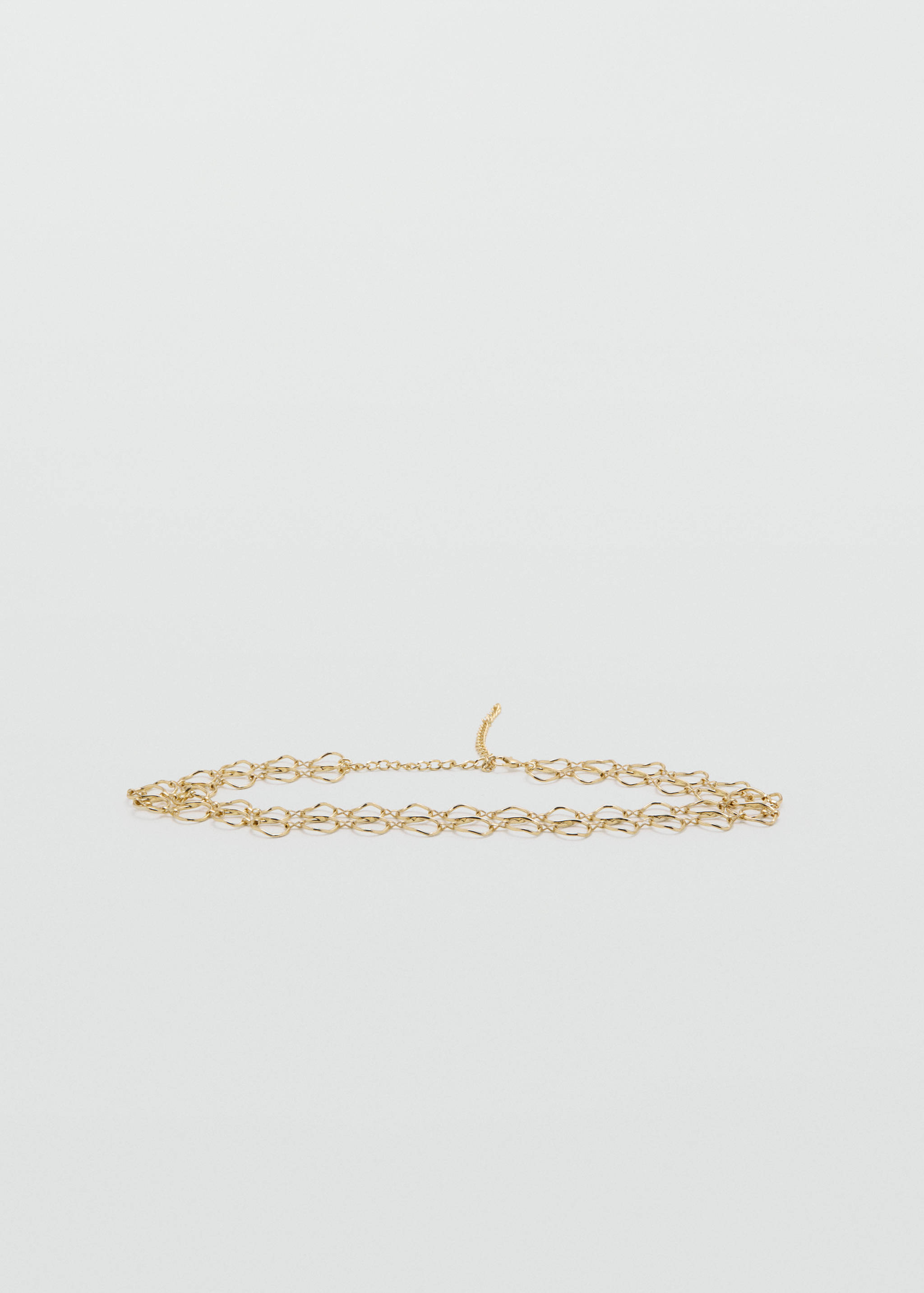 Double chain ring belt - Article without model