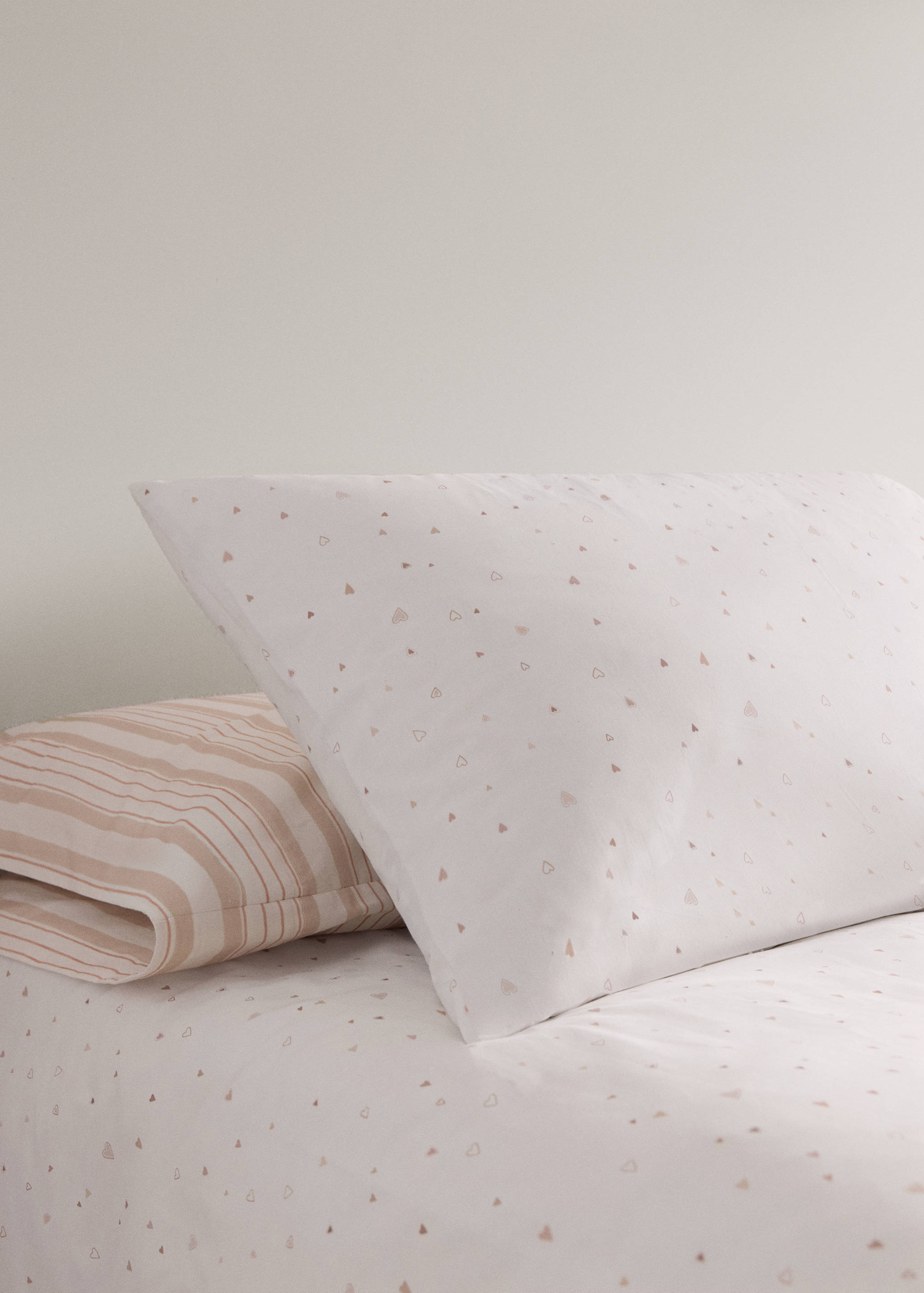 Funda almohada algodón estampado 50x75cm - Plano general