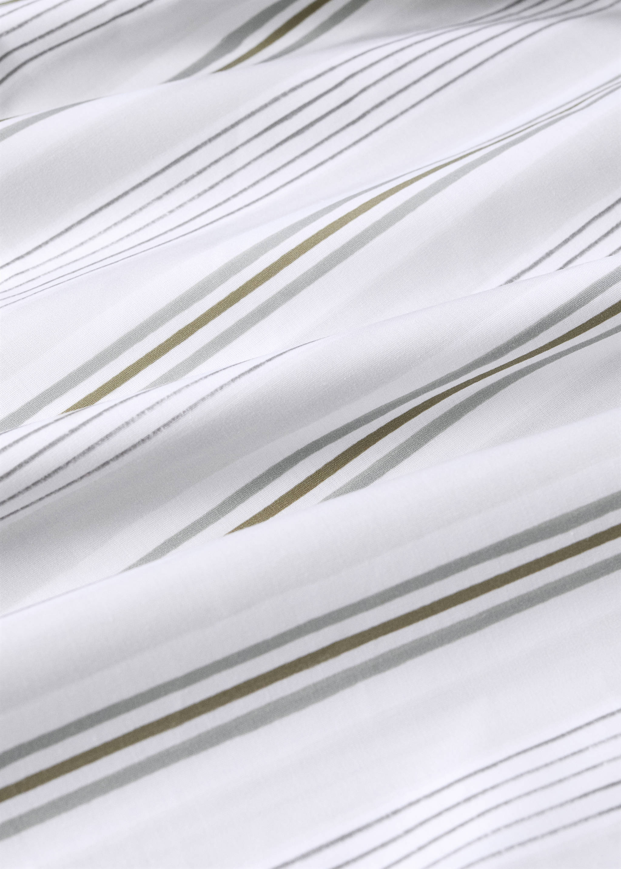 Kids’ 100% cotton striped duvet cover for a twin-size bed - Details of the article 2