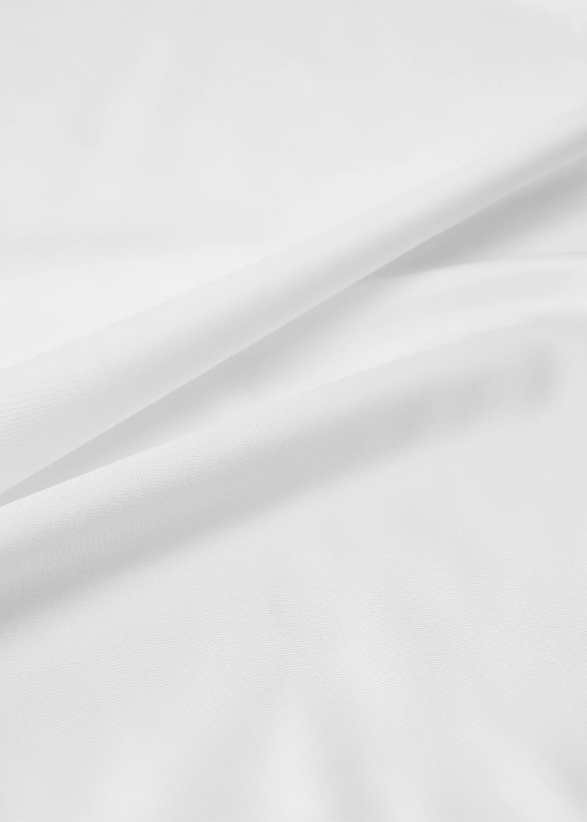 Tencel pillow protector 40x90 cm - Details of the article 1, White. Ref: 37061534-00.