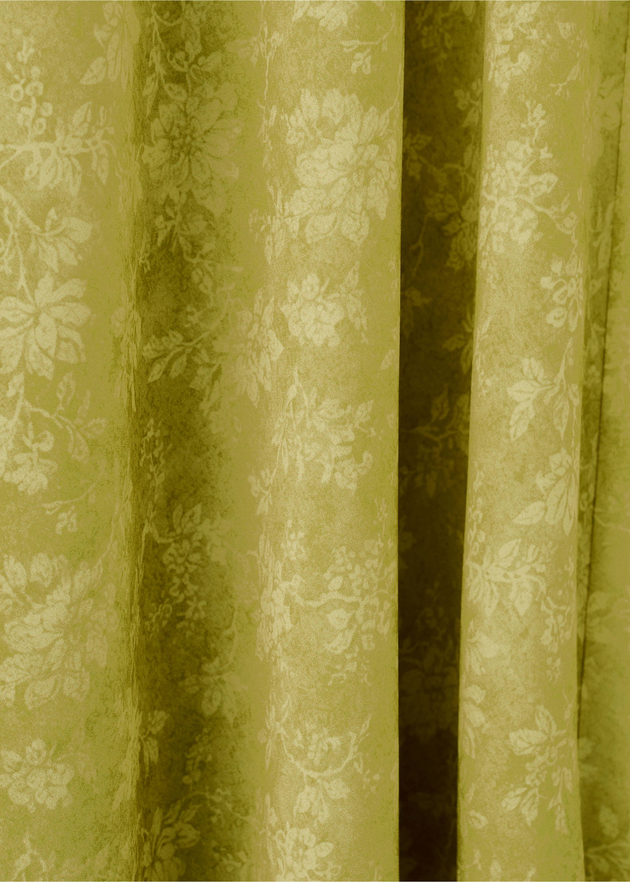 Halter-neck open-back dress - Details of the article 8, Lime. Ref: 37061541-00.