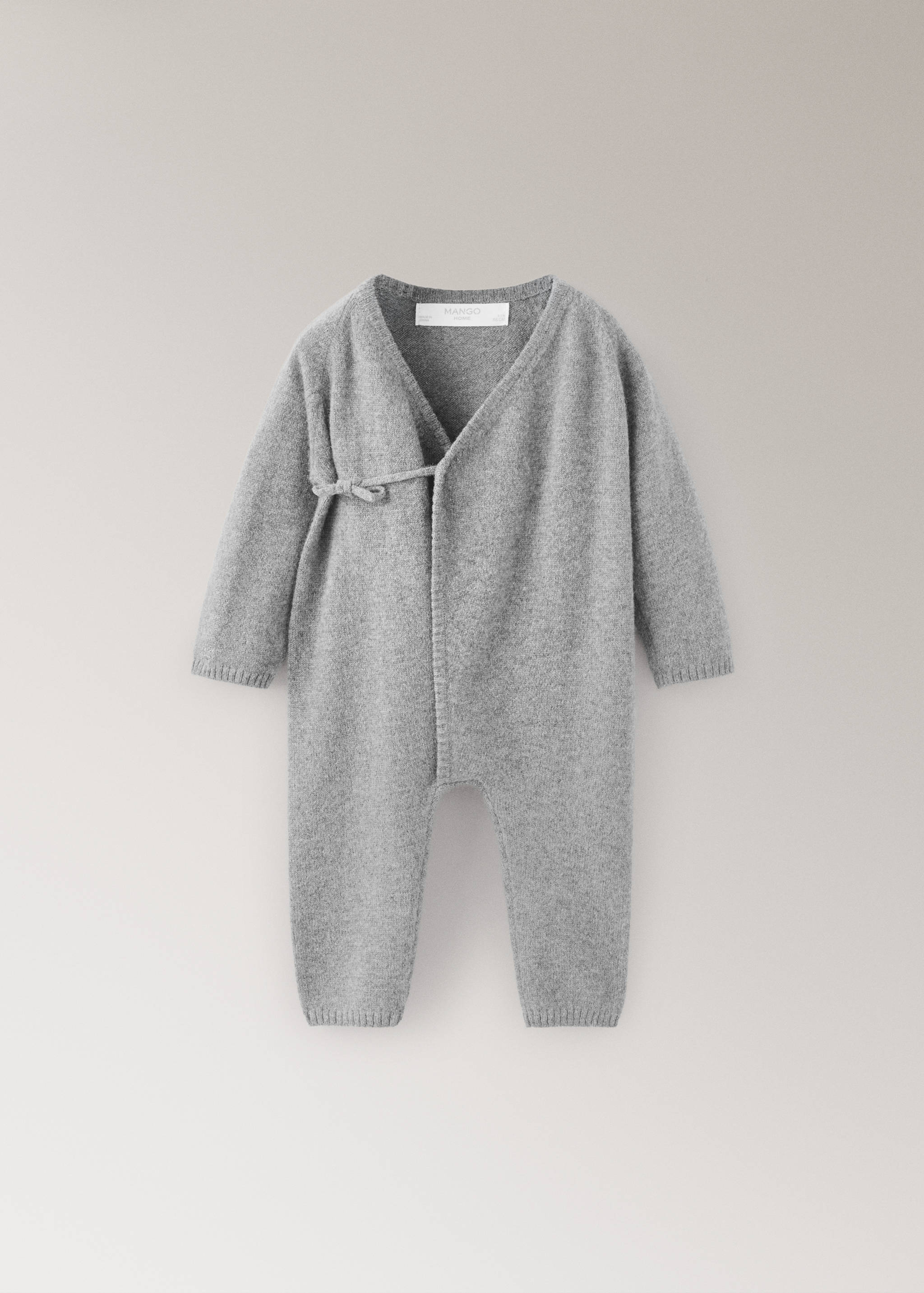 100% cashmere wrap pyjama jumpsuit - Article without model