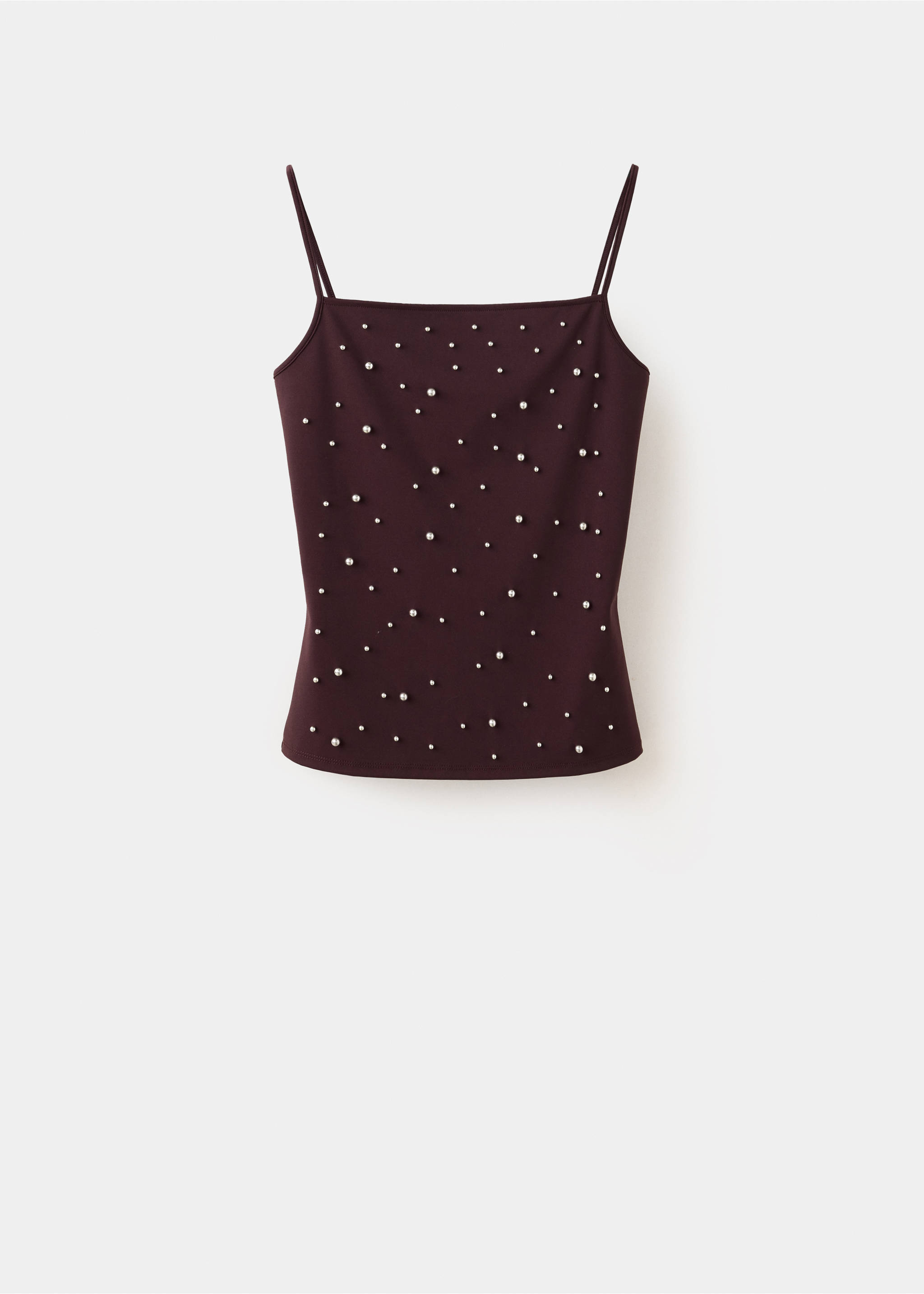 Top tacha - Article without model, Brown. Ref: 37062526-00.