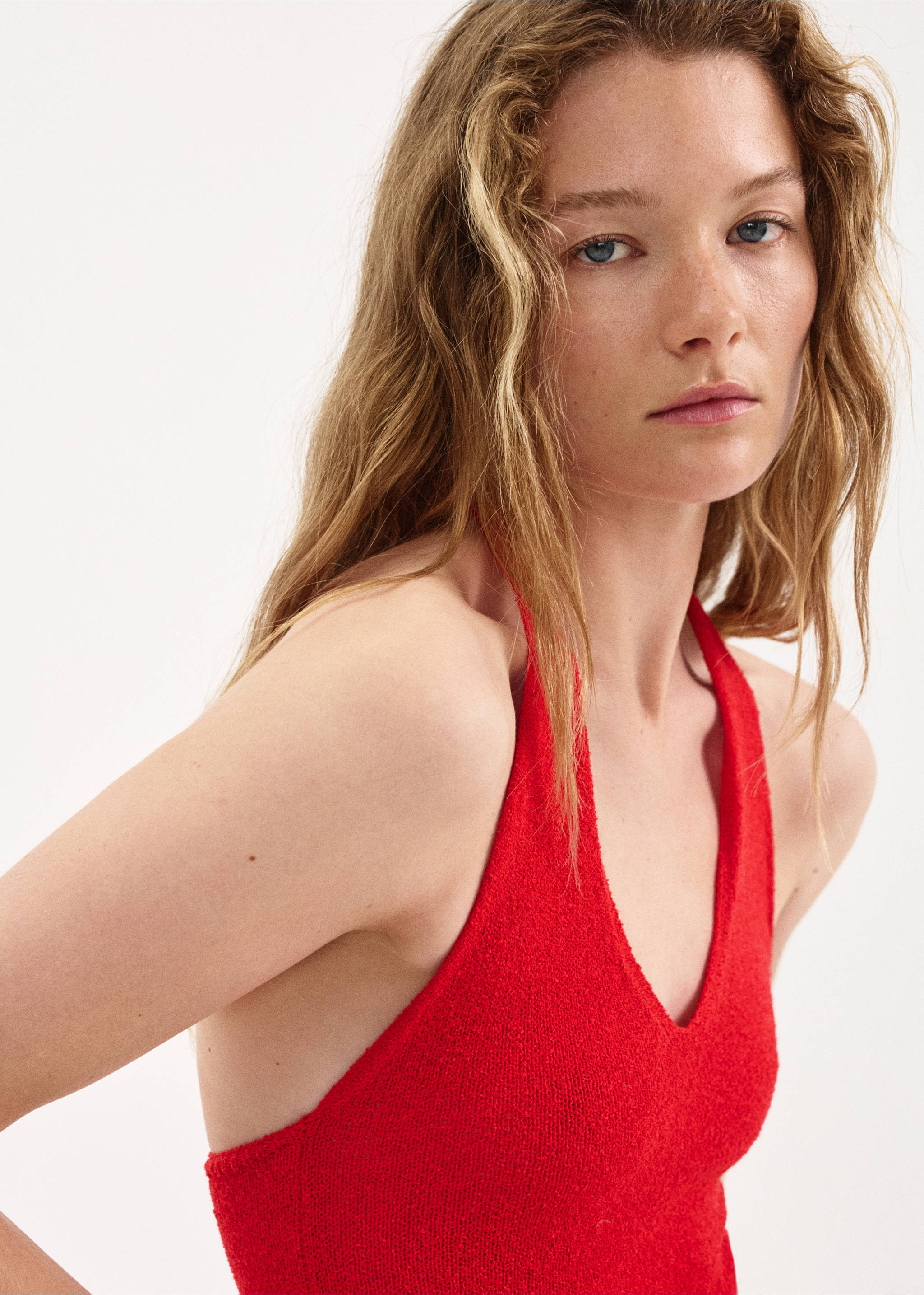 Robe beso - Détail de l'article 1, Rouge. Ref: 37062529-00.