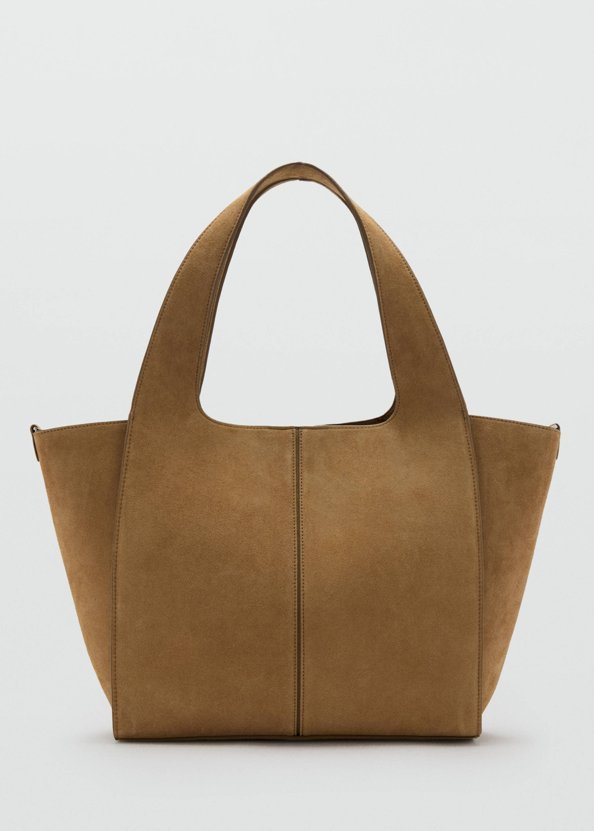 Leather shopper bag - Article without model