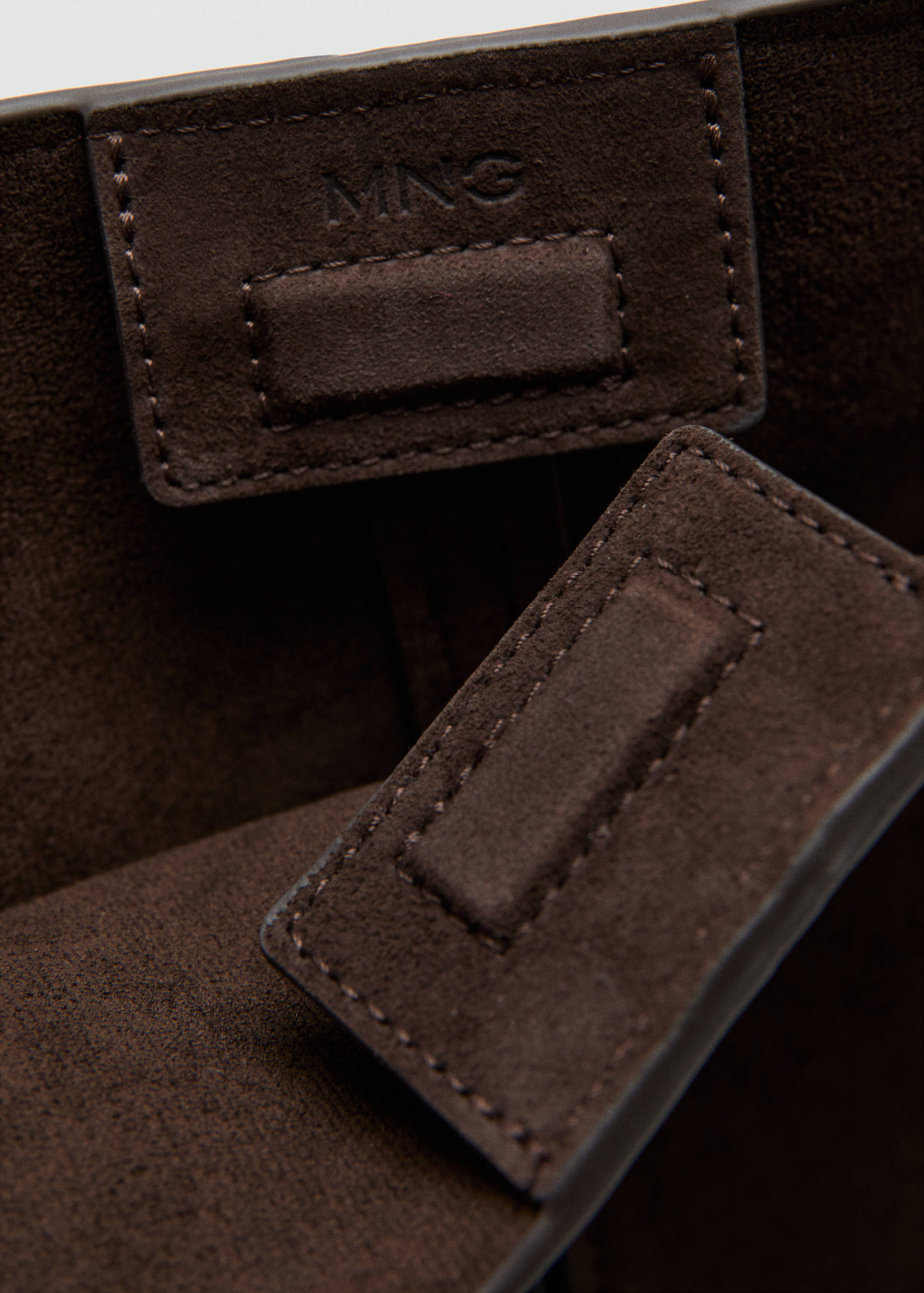 Leather shopper bag - Details of the article 3