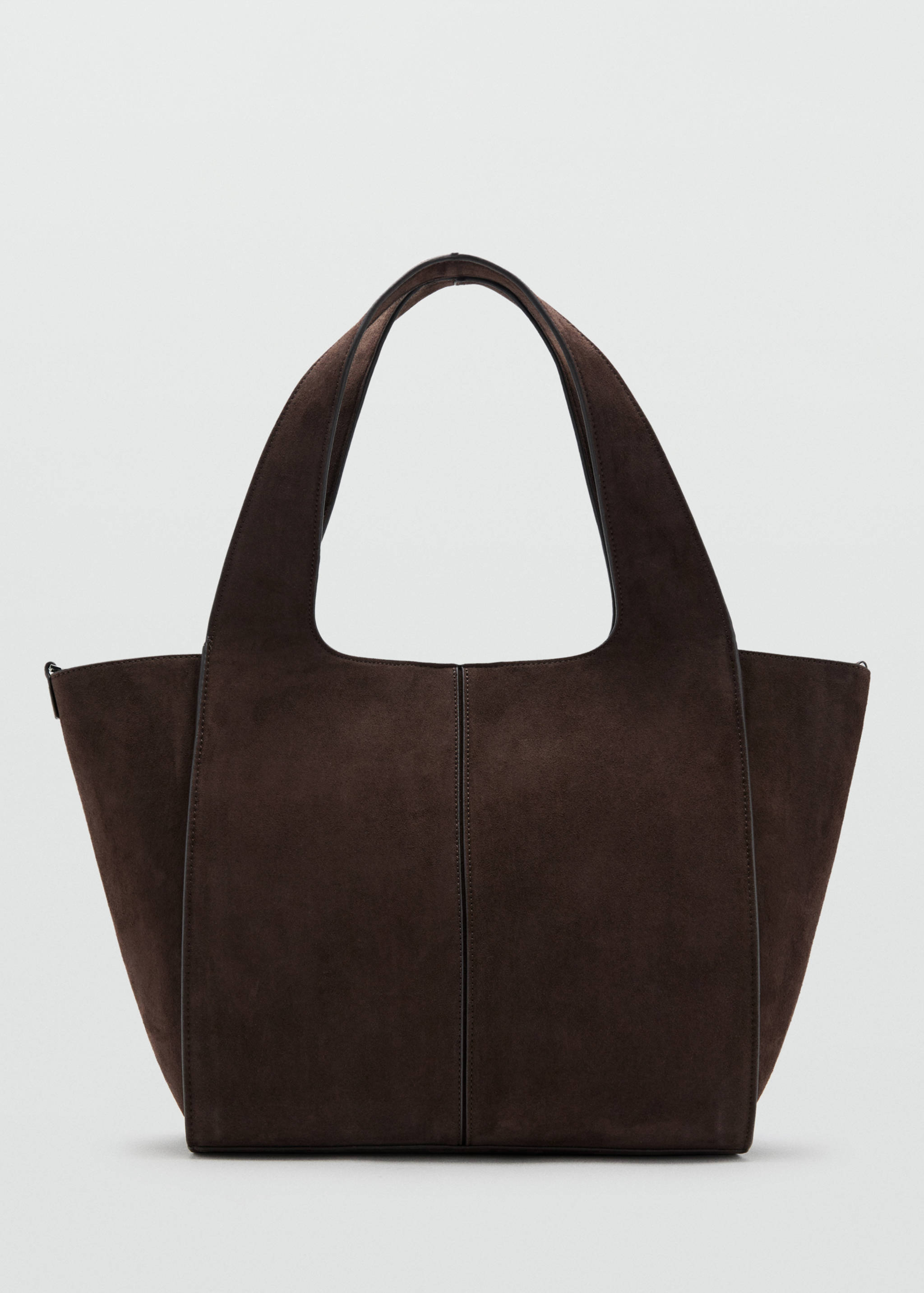 Leather shopper bag - Article without model