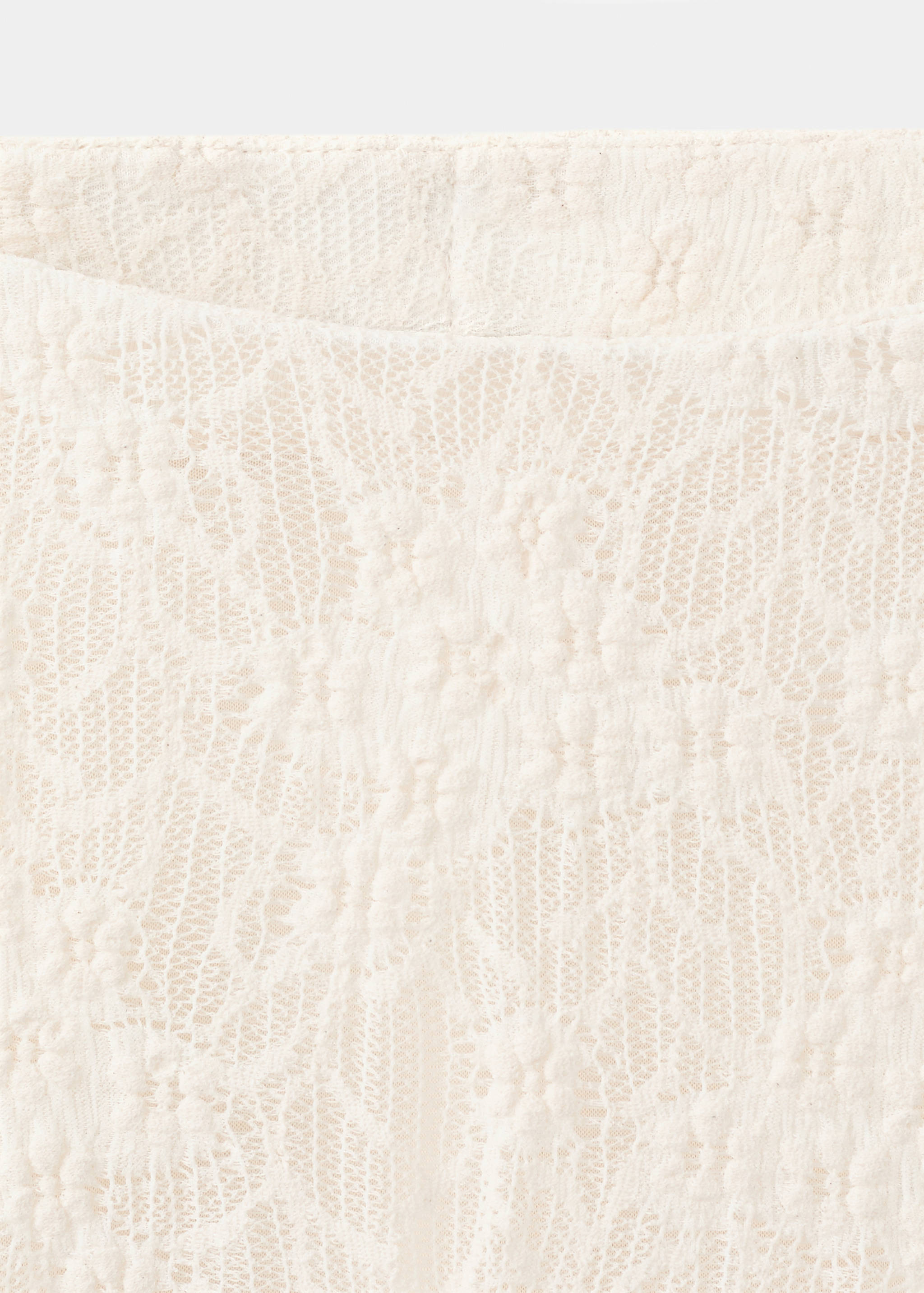Midi skirt with broderie anglaise details - Details of the article 8