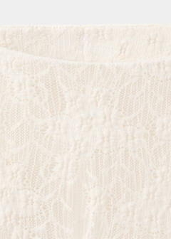 Midi skirt with broderie anglaise details — Off White 5