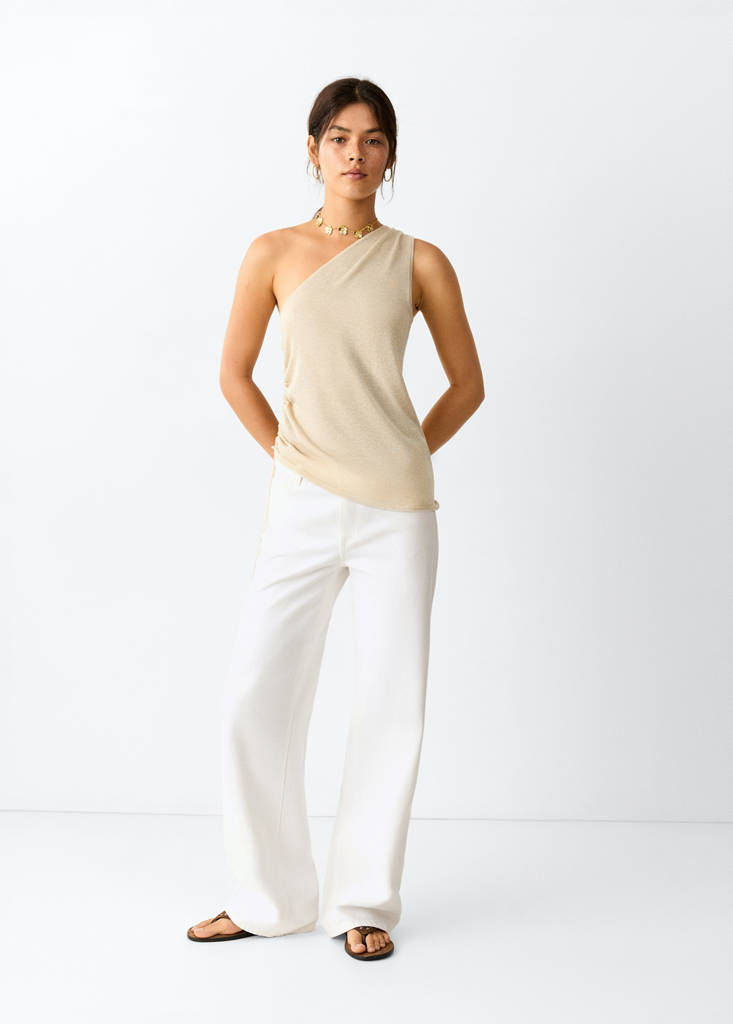 Mid-rise straight jeans — Off White