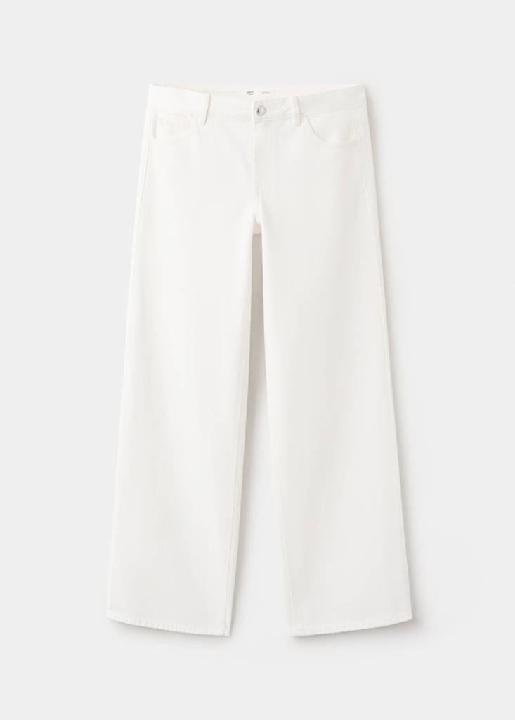 Mid-rise straight jeans — Off White