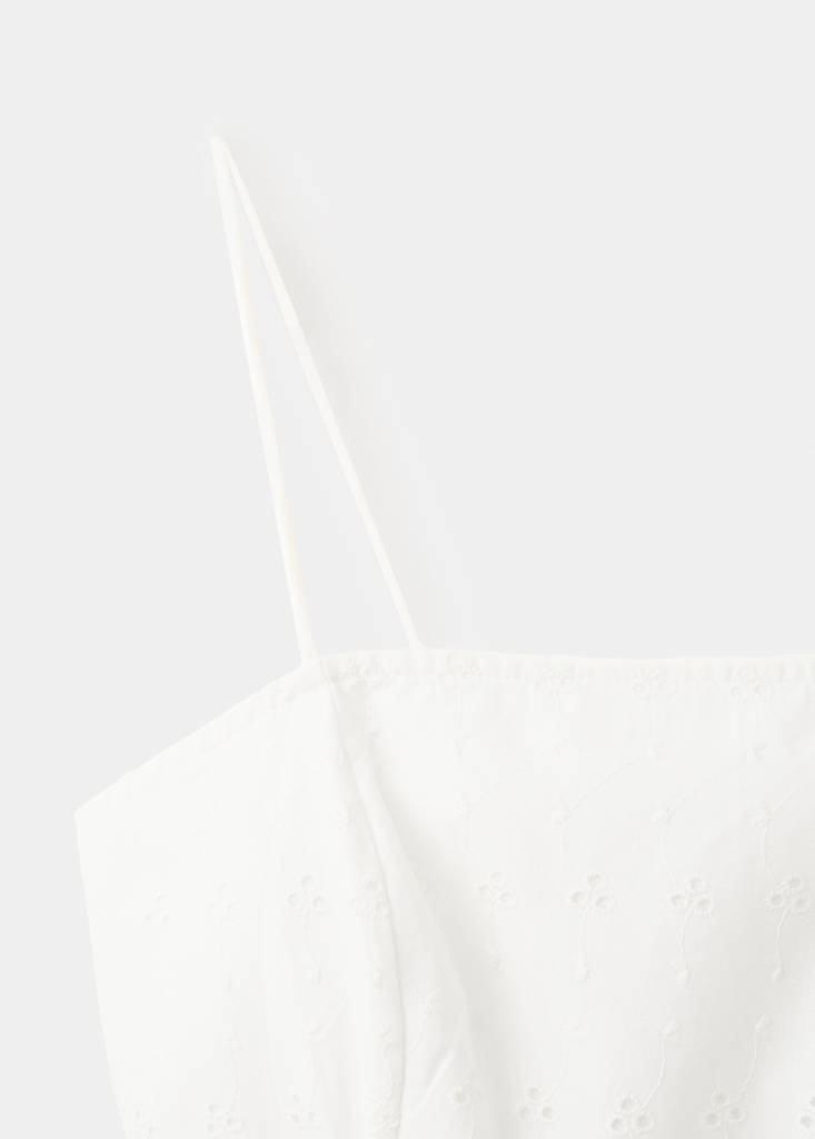 Embroidered cut-out dress - thumbnail 6