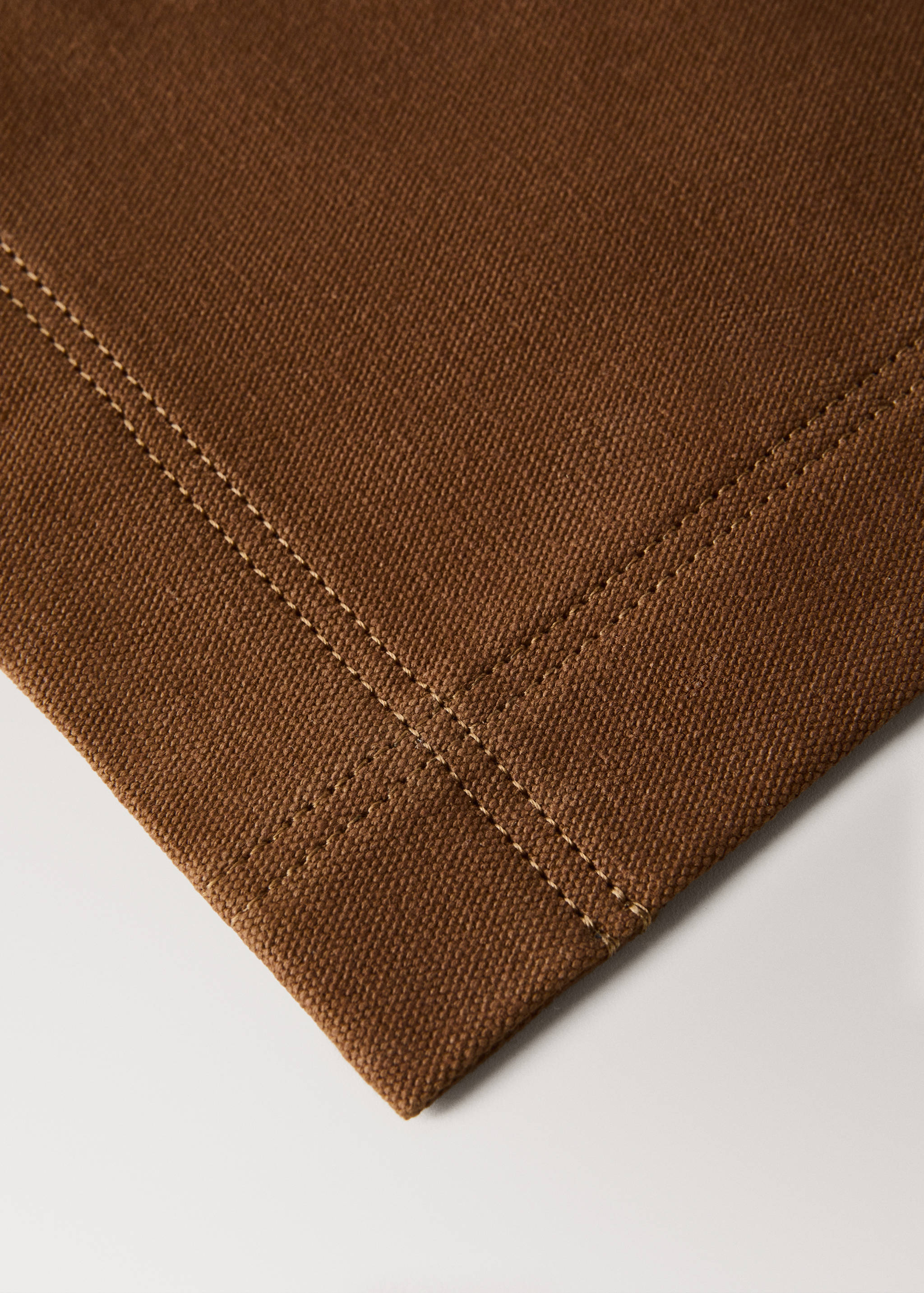 Cotton canvas individual tablecloth - Details of the article 2