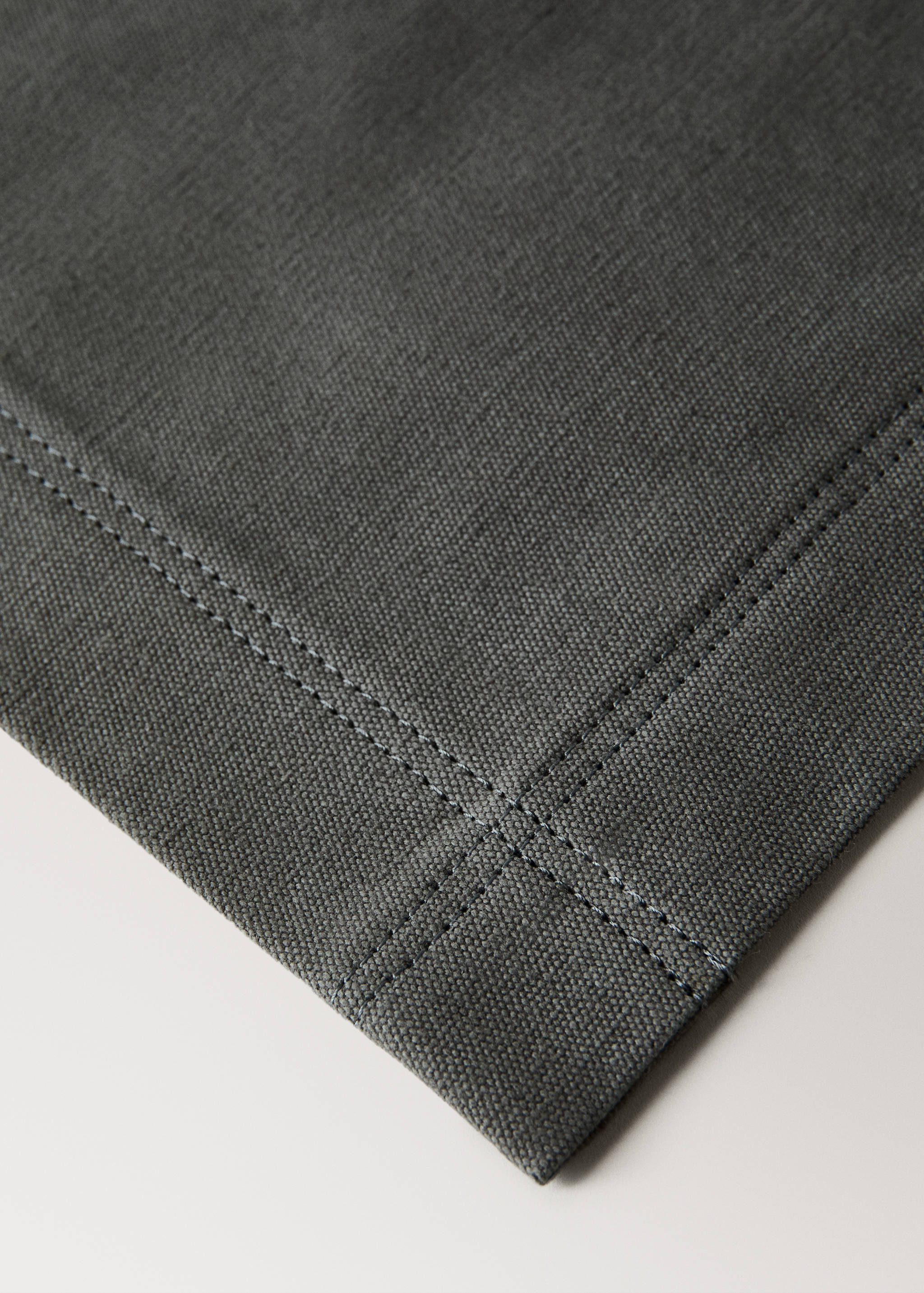 Cotton canvas individual tablecloth - Details of the article 2