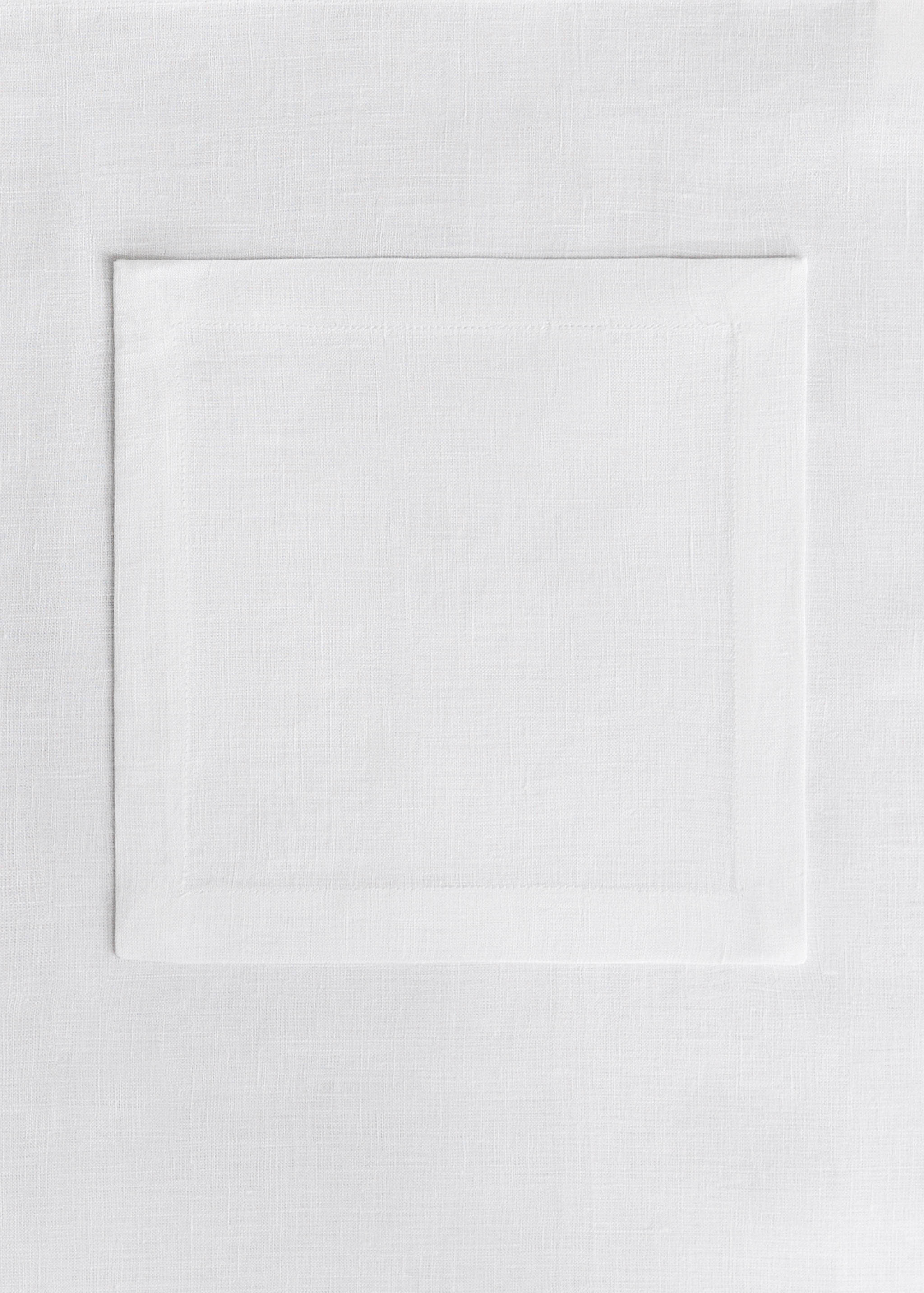 100% linen serviettes 20x20 cm - General plane