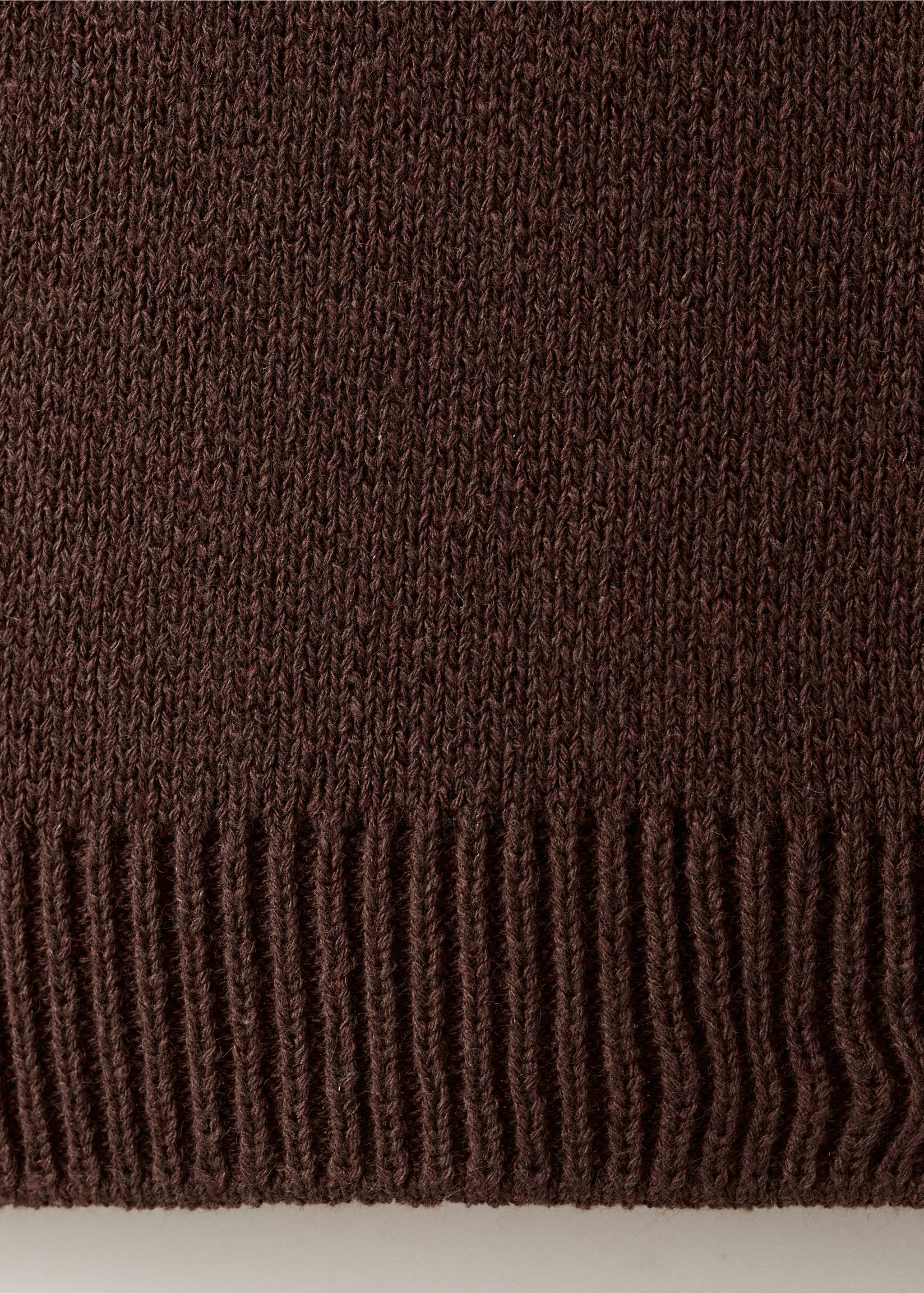 Top with beaded detailing - Details of the article 0, Brown. Ref: 37062557-00.