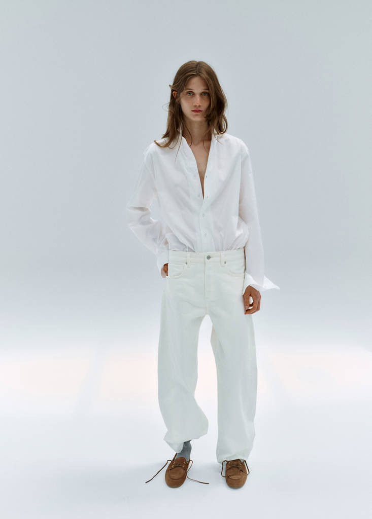 Mid-rise balloon jeans — Off White