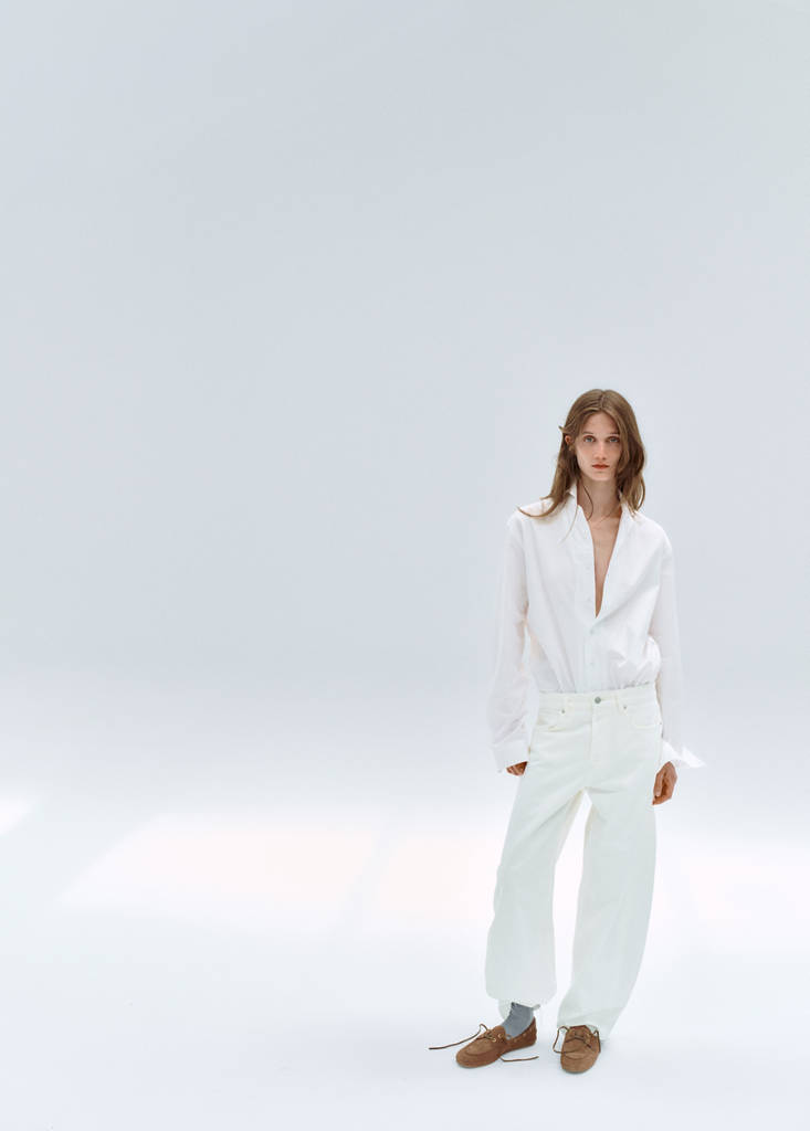 Mid-rise balloon jeans — Off White