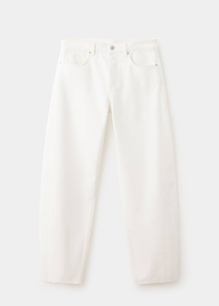 Mid-rise balloon jeans — Off White