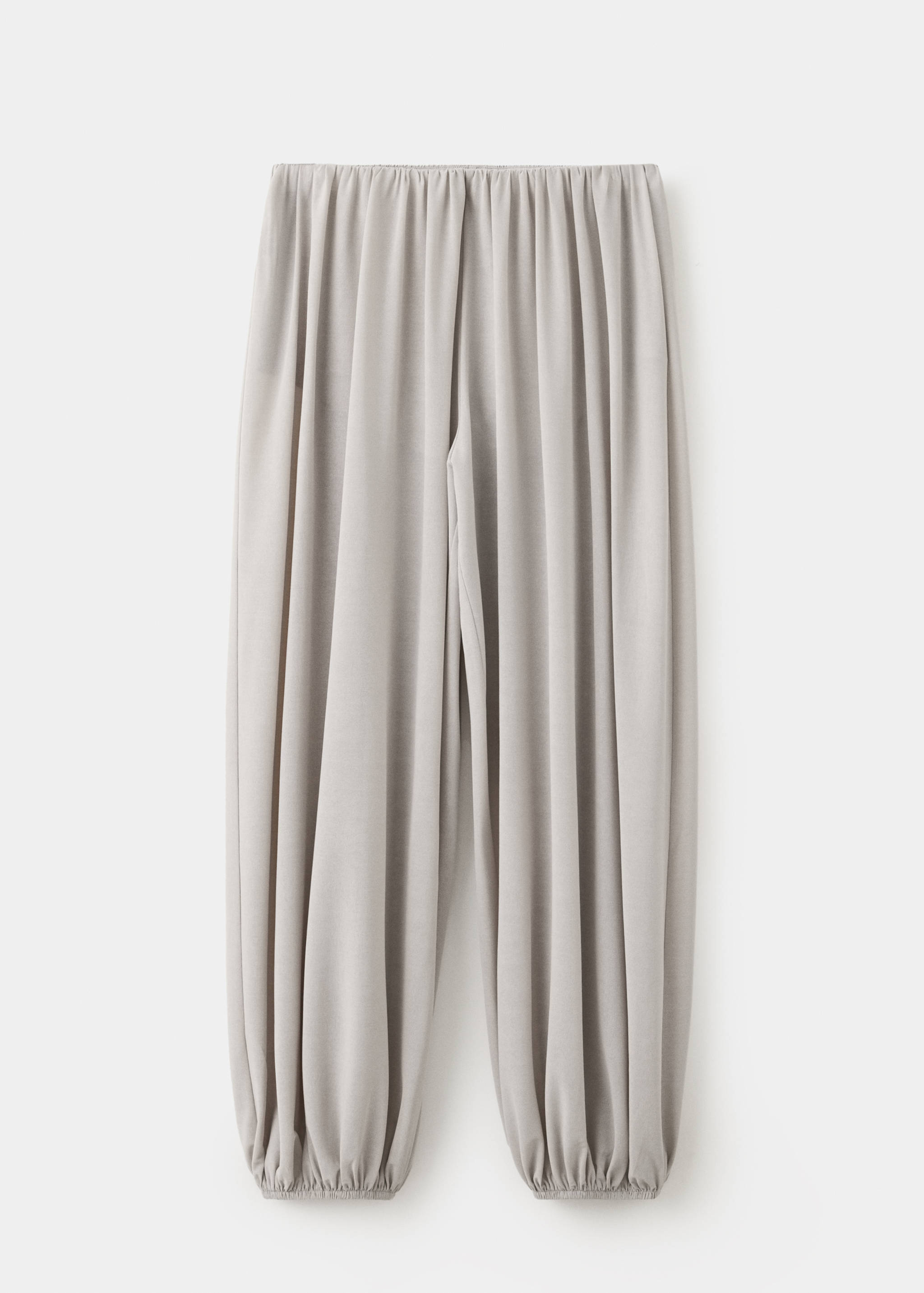 Mid-rise harem pants - Article without model