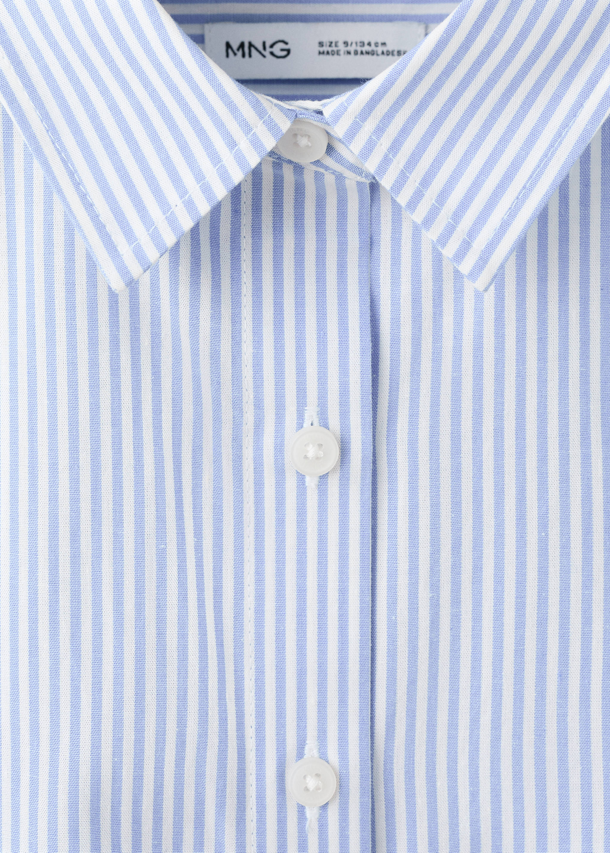 Cotton shirt with a shirt collar - Details of the article 8