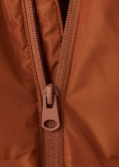Hood puffer coat — Russet 6