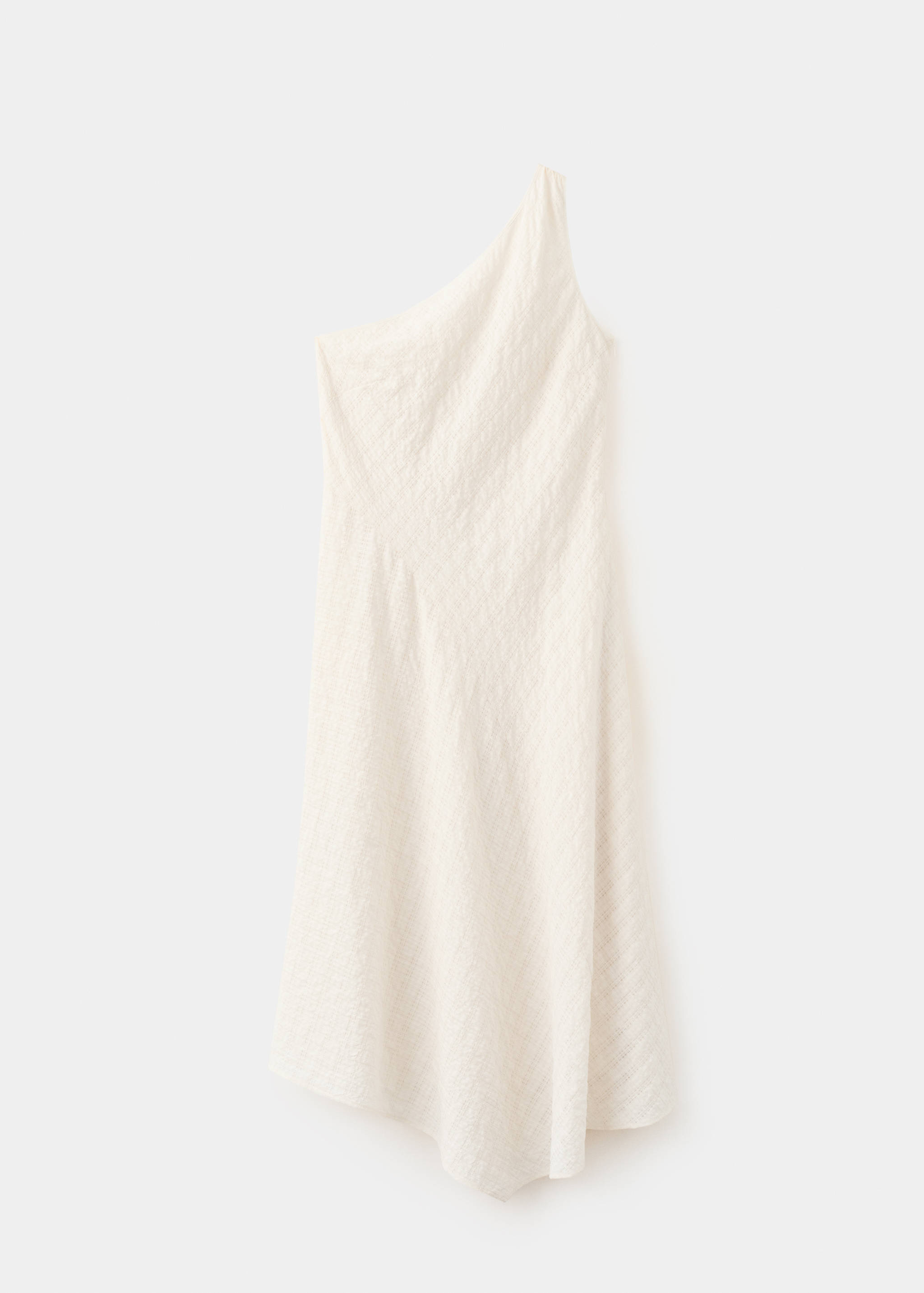 Robe asymétrique évasée - Article sans modèle