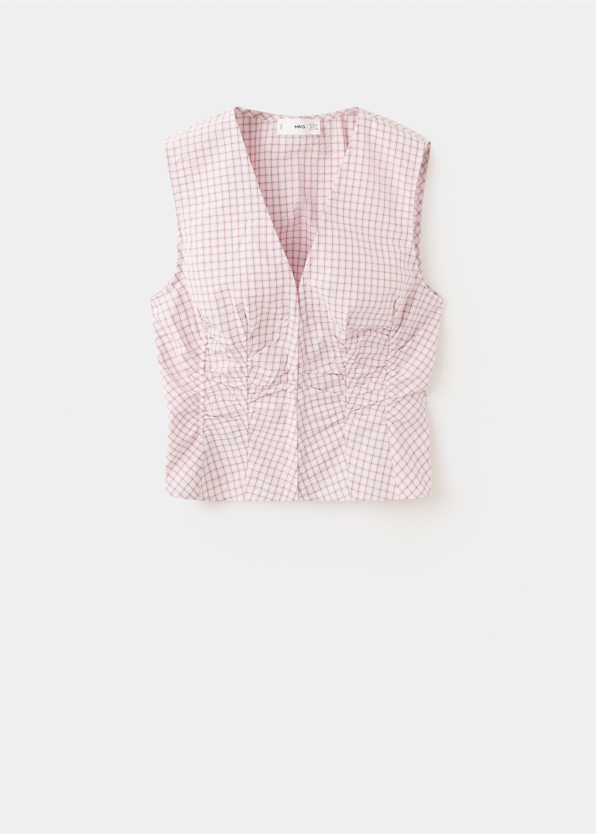 Blouse franchy - Article sans modèle, Rose pastel. Ref: 37062893-00.