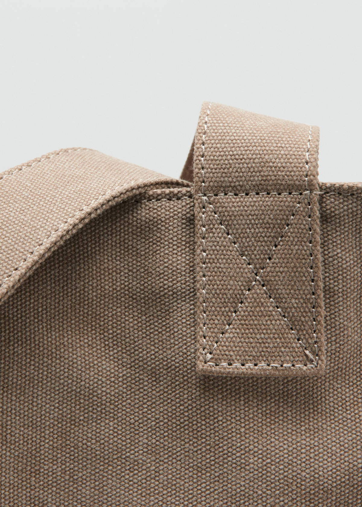 Cotton tote bag — Beige