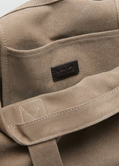 Cotton tote bag — Beige 4