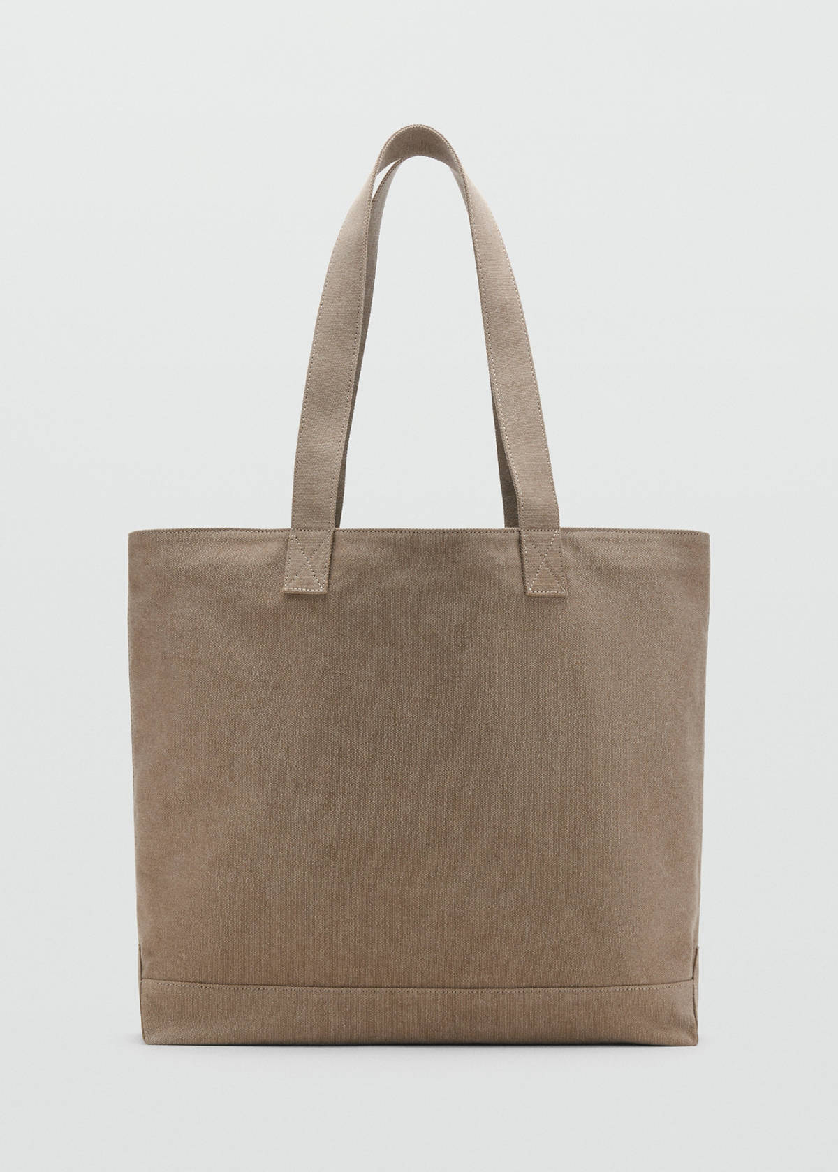 Cotton tote bag — Beige