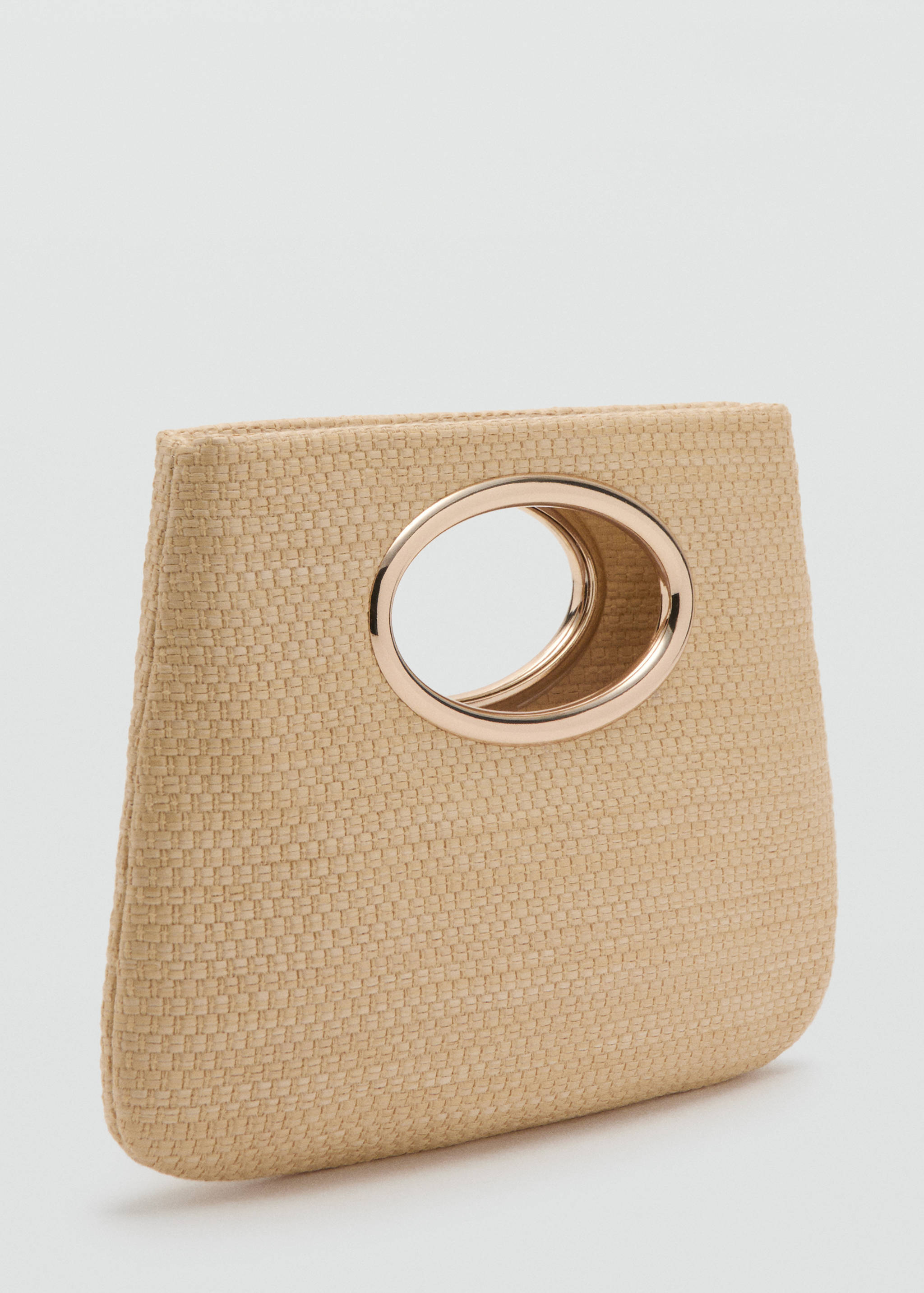 Braided handbag - Medium plane